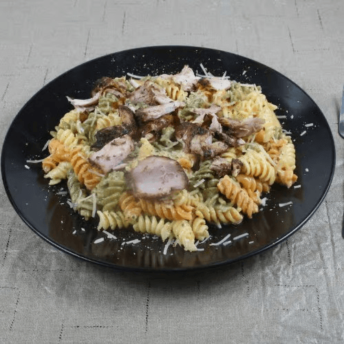 Alfredo Jerk Pasta