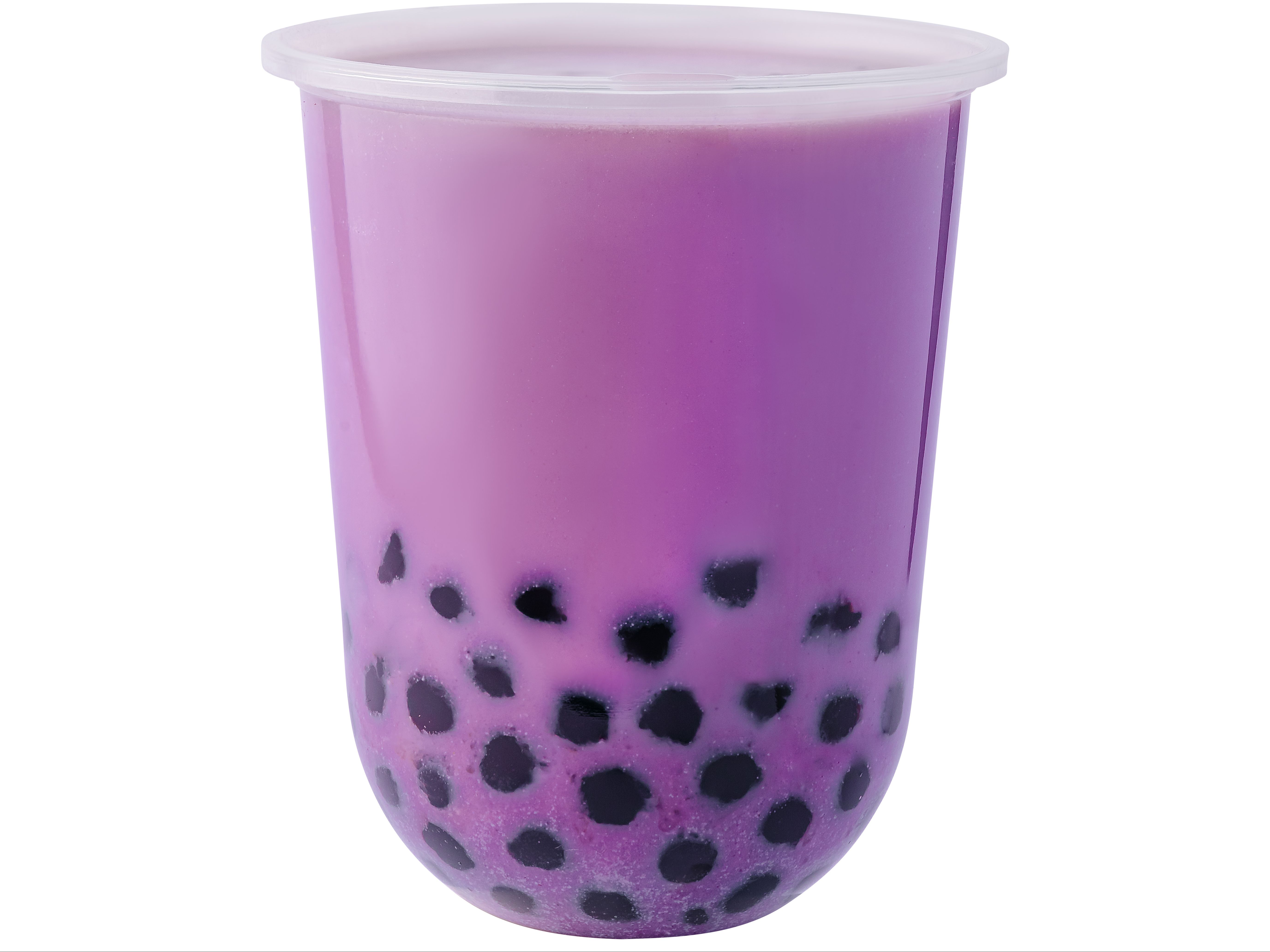 Taro Milk Tea With Boba