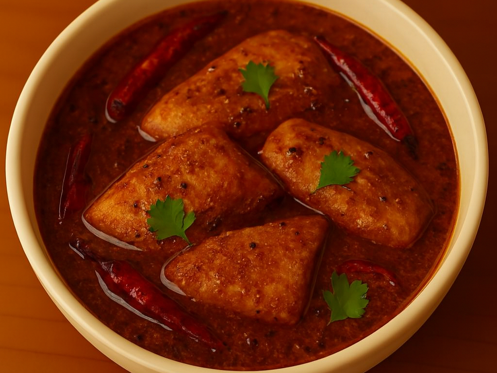 Spicy South Indian Fish Curry