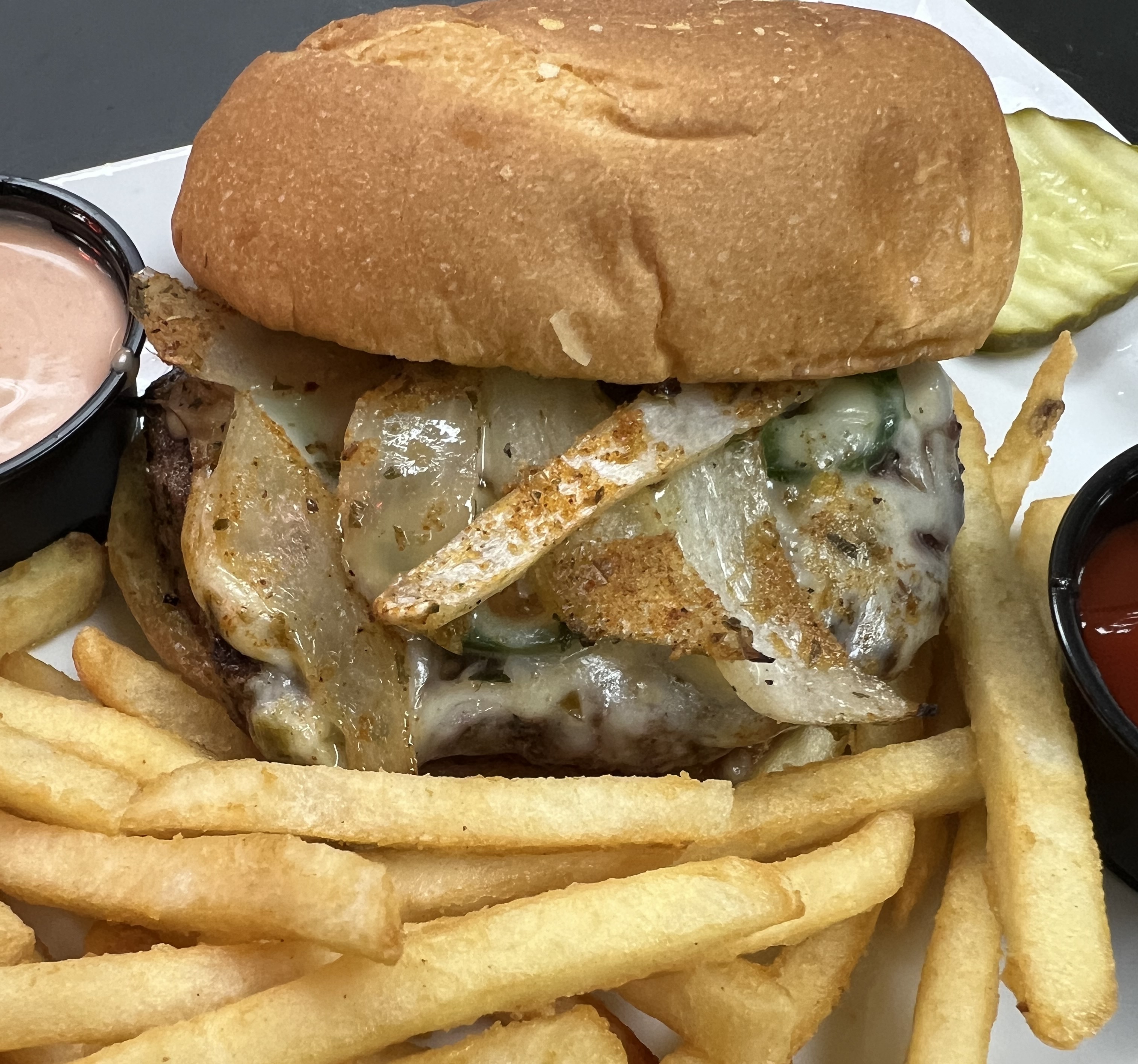 Rajun Cajun Burger