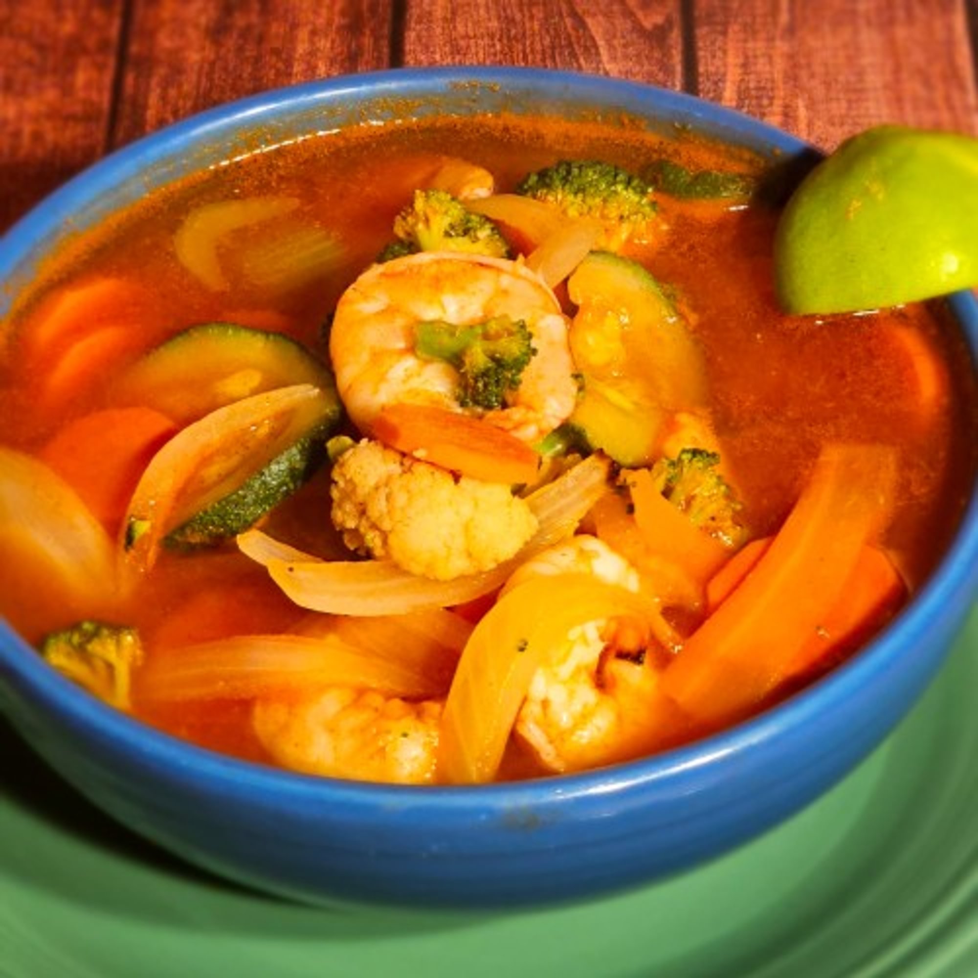 Caldo De Camarones