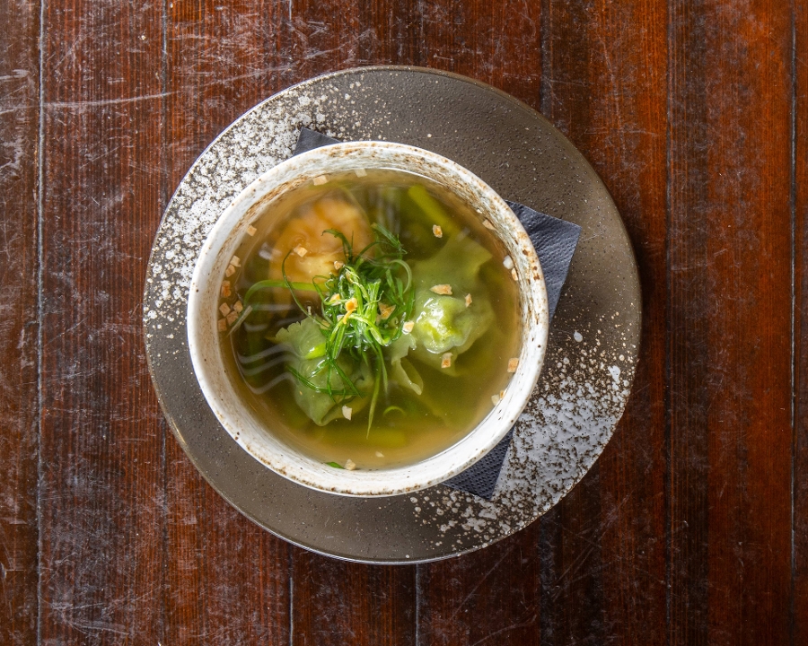 Lobster Shrimp Wonton Soup