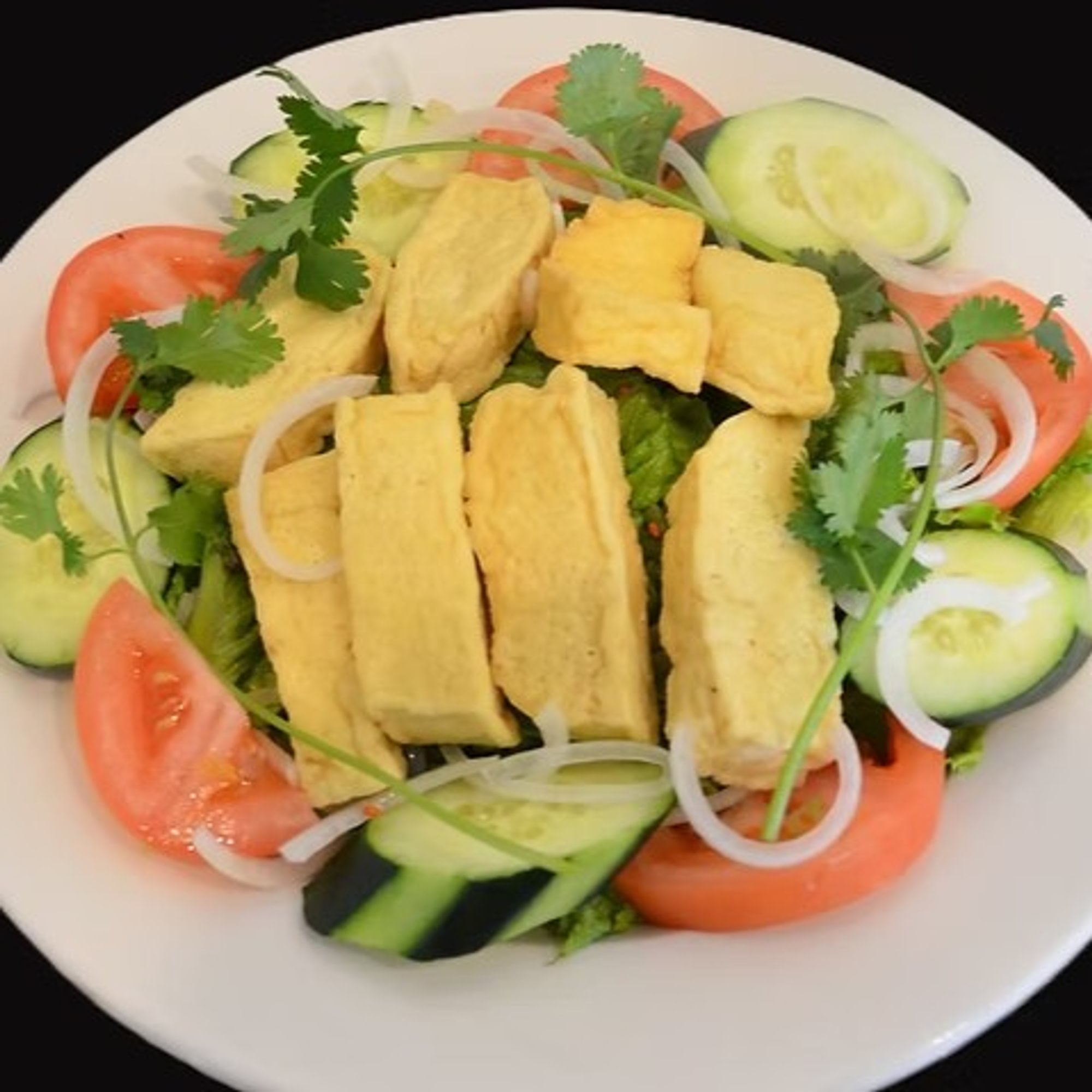 Crispy Tofu Salad