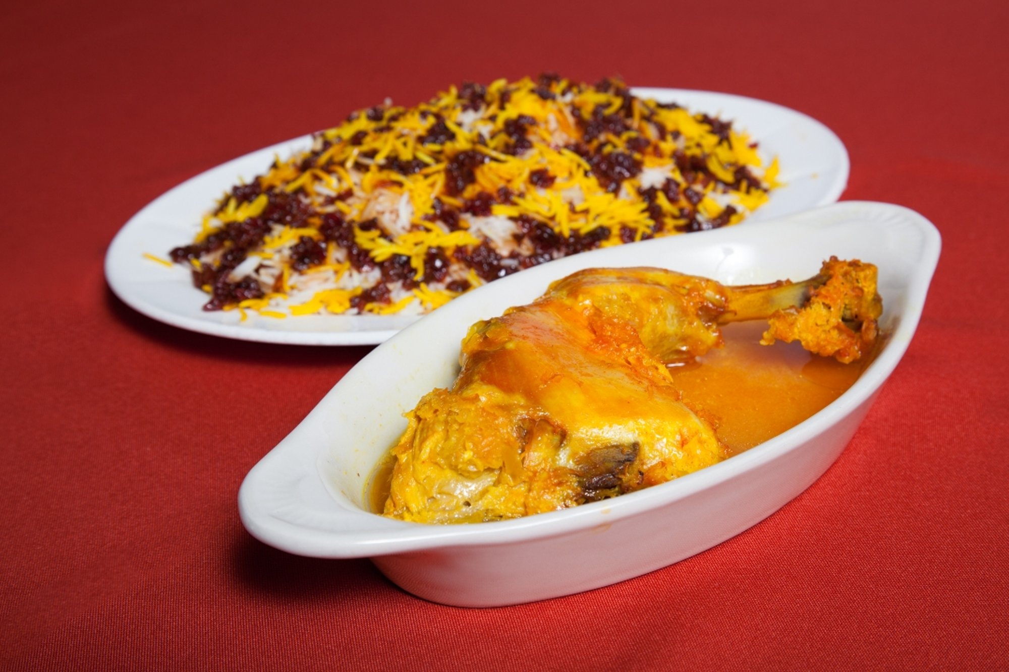 Zereshk Polo & Chicken