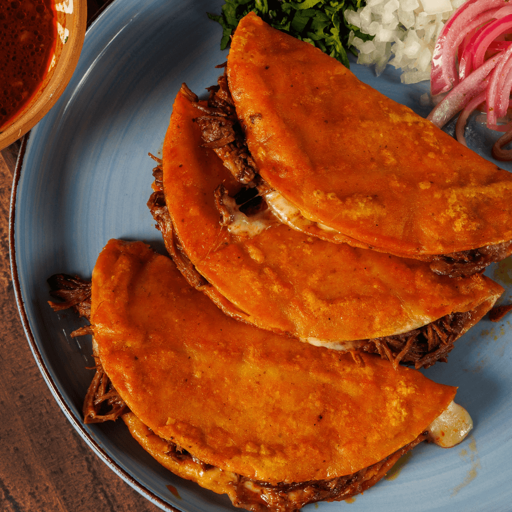 3 Birria Quesatacos