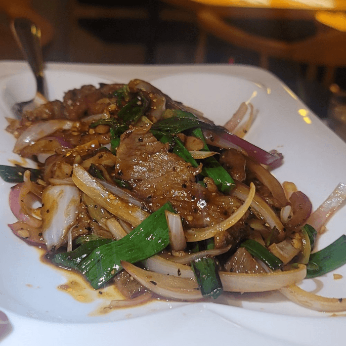 Mongolian Beef (Lunch)