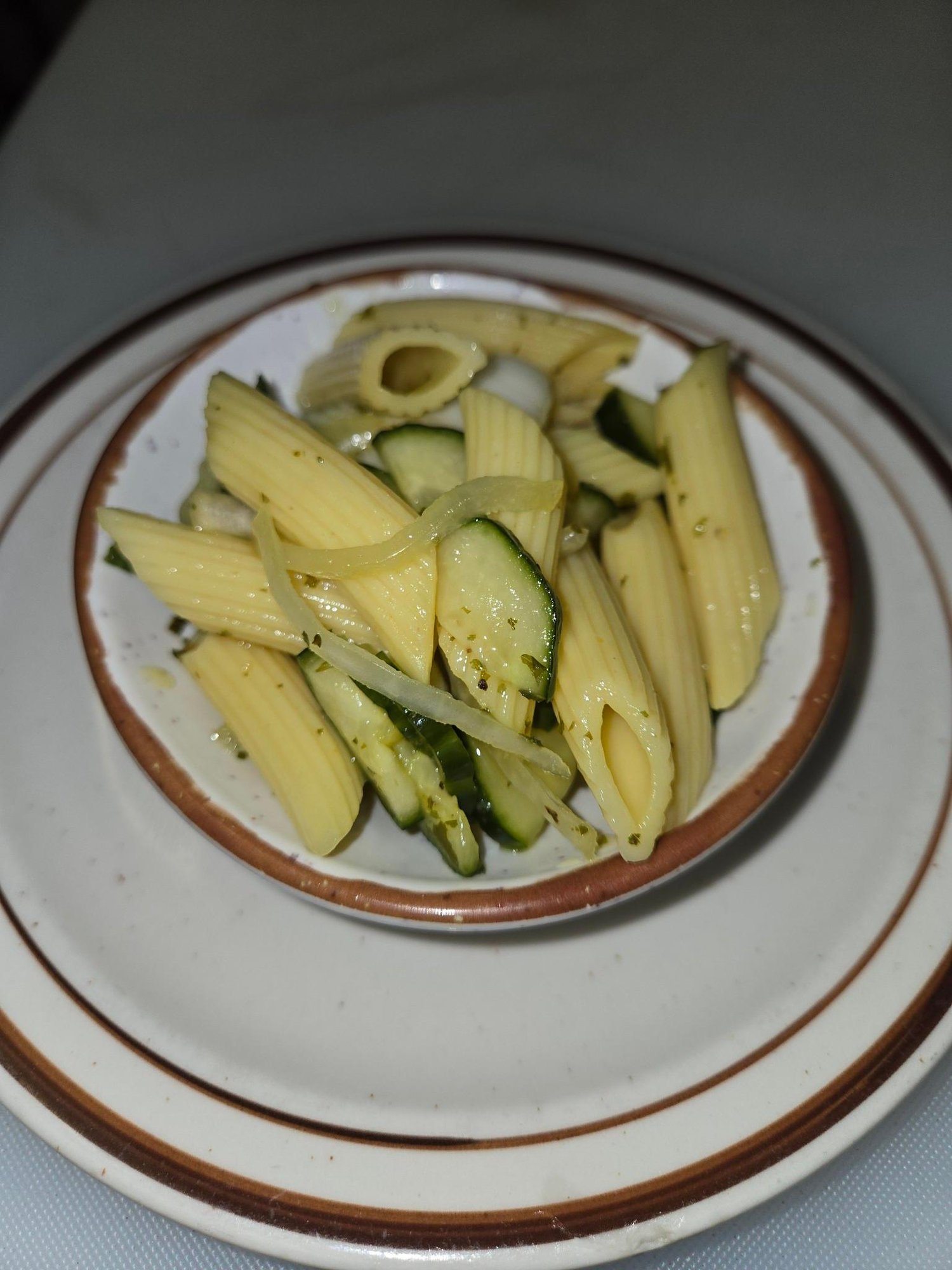 Penne Cucumber Salad