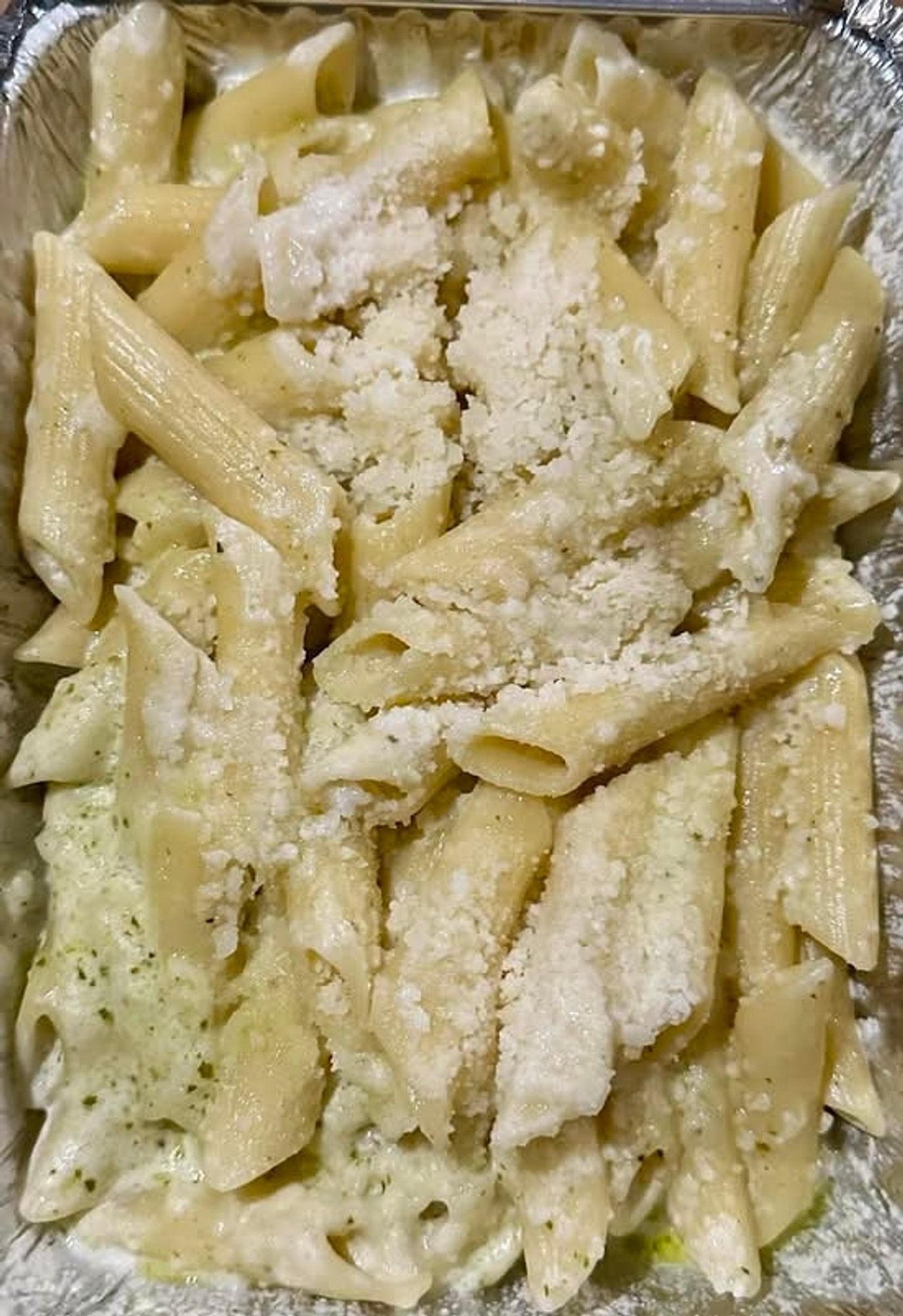Alfredo Pesto Pasta
