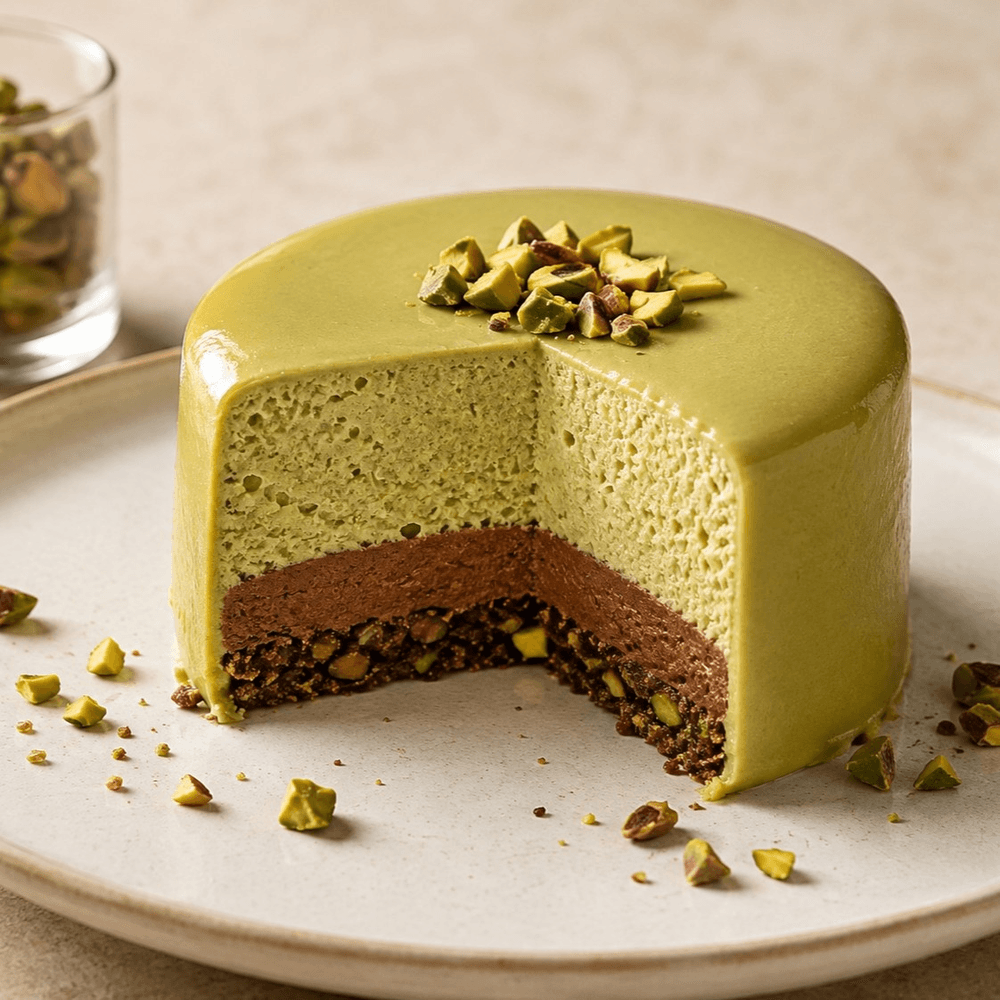 Pistachio Chocolate Mousse