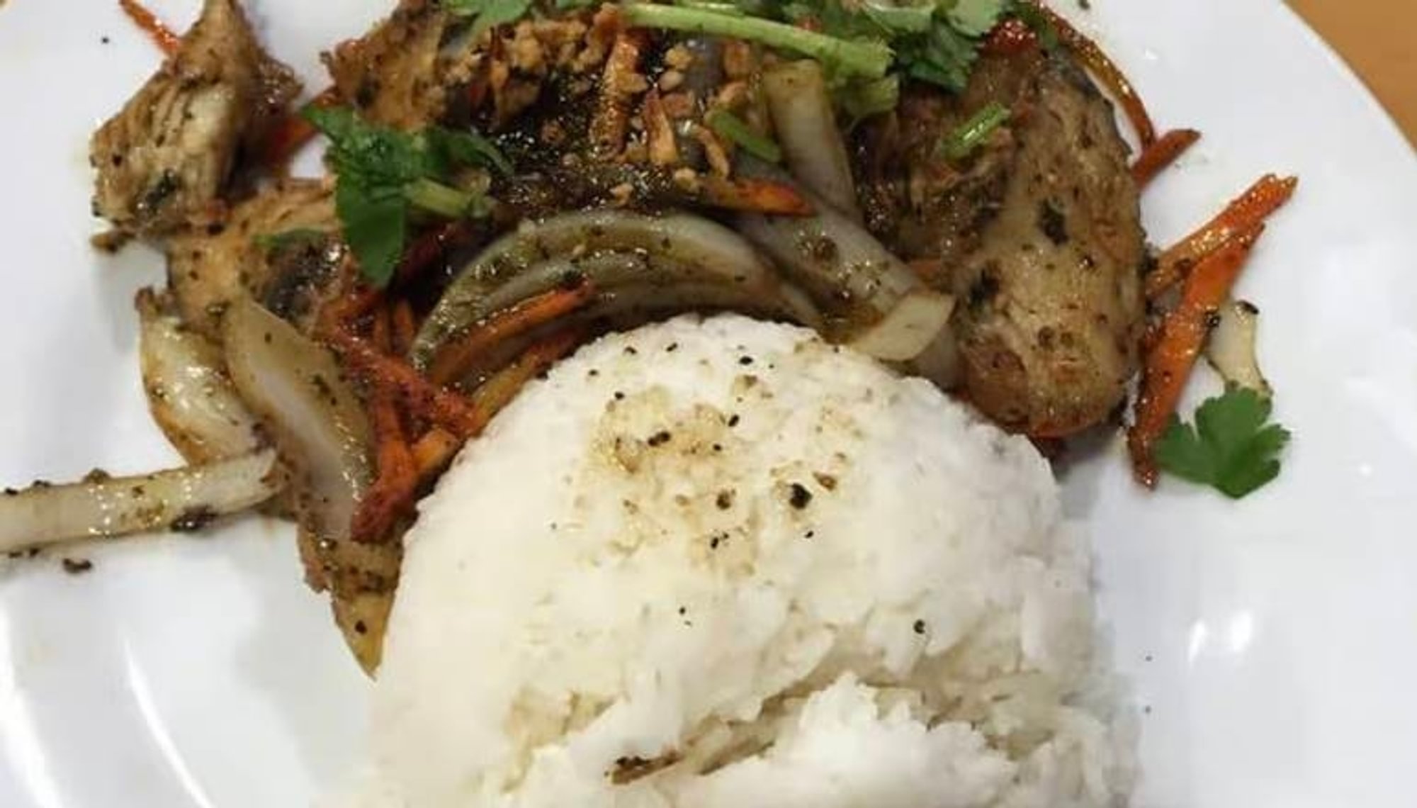Lunch Garlic Pepper