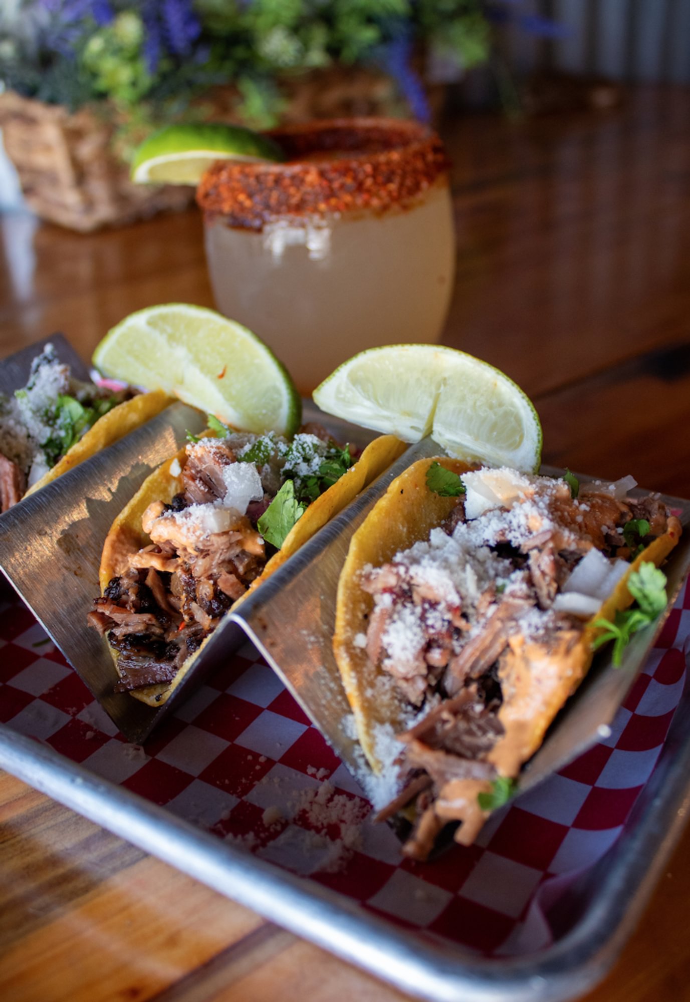 3 BBQ Tacos