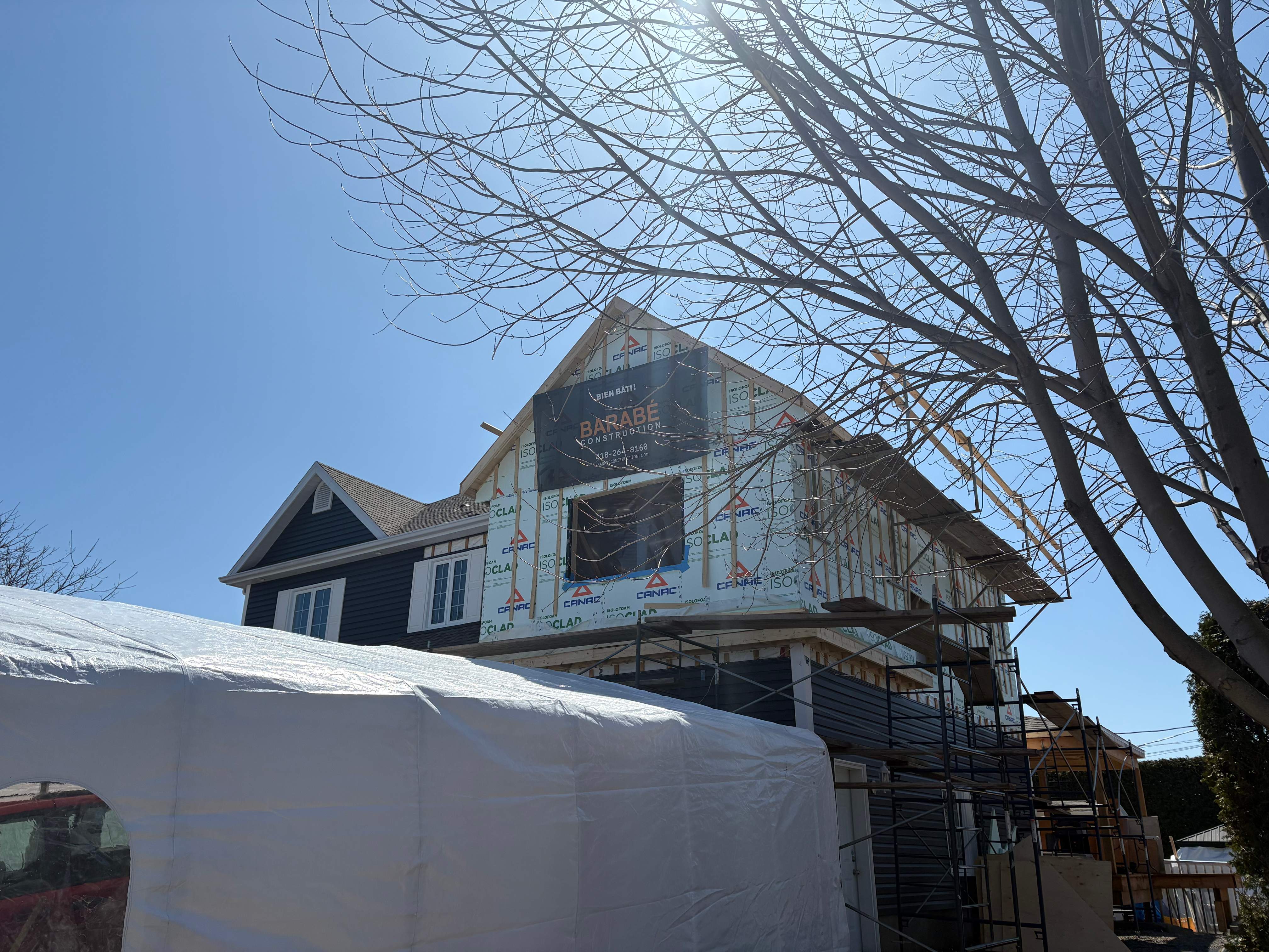 Barabé Construction - Agrandissement, Rénovation