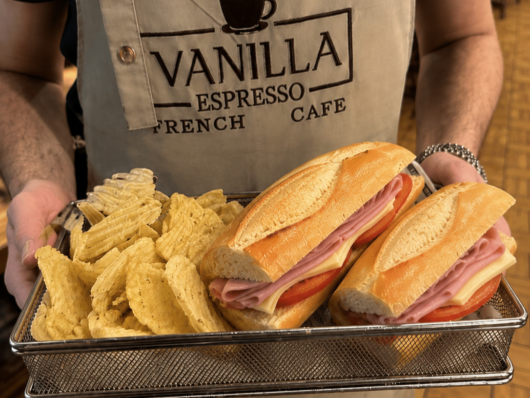 Ham and Cheese Sandwiches