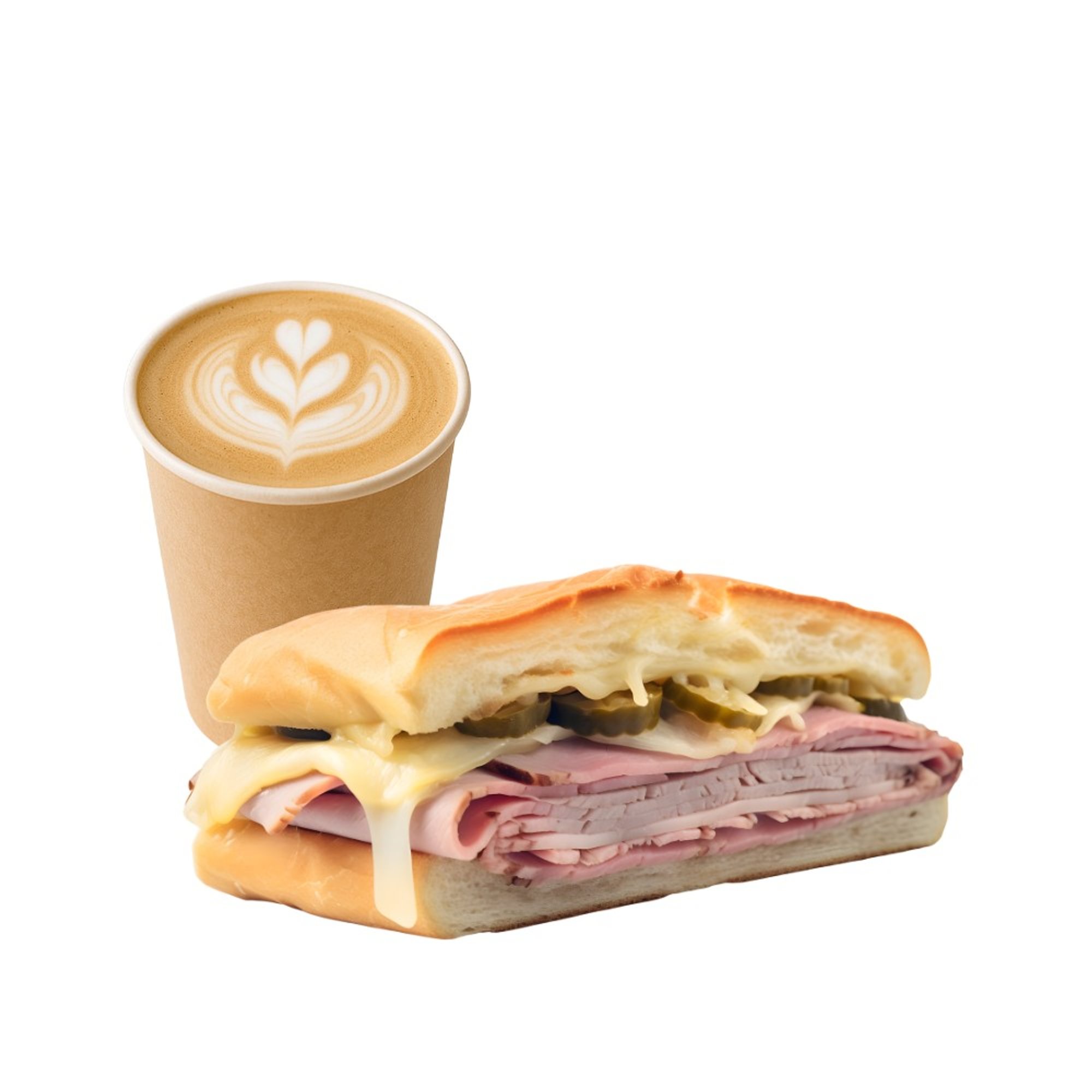 Cortado Single & Cuban Toast - Breakfast Deal