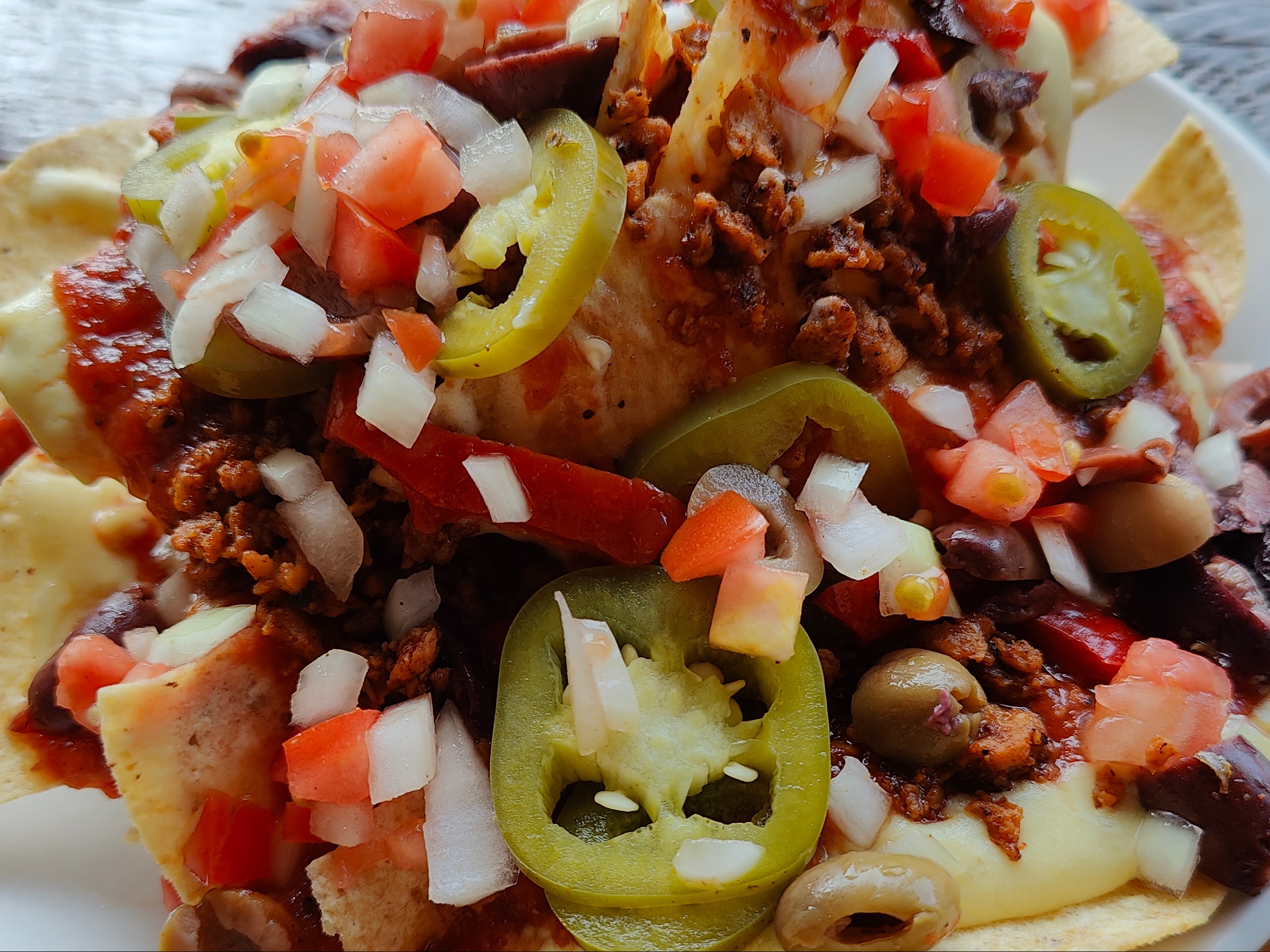 Bloody Mary Nachos (V, GF)