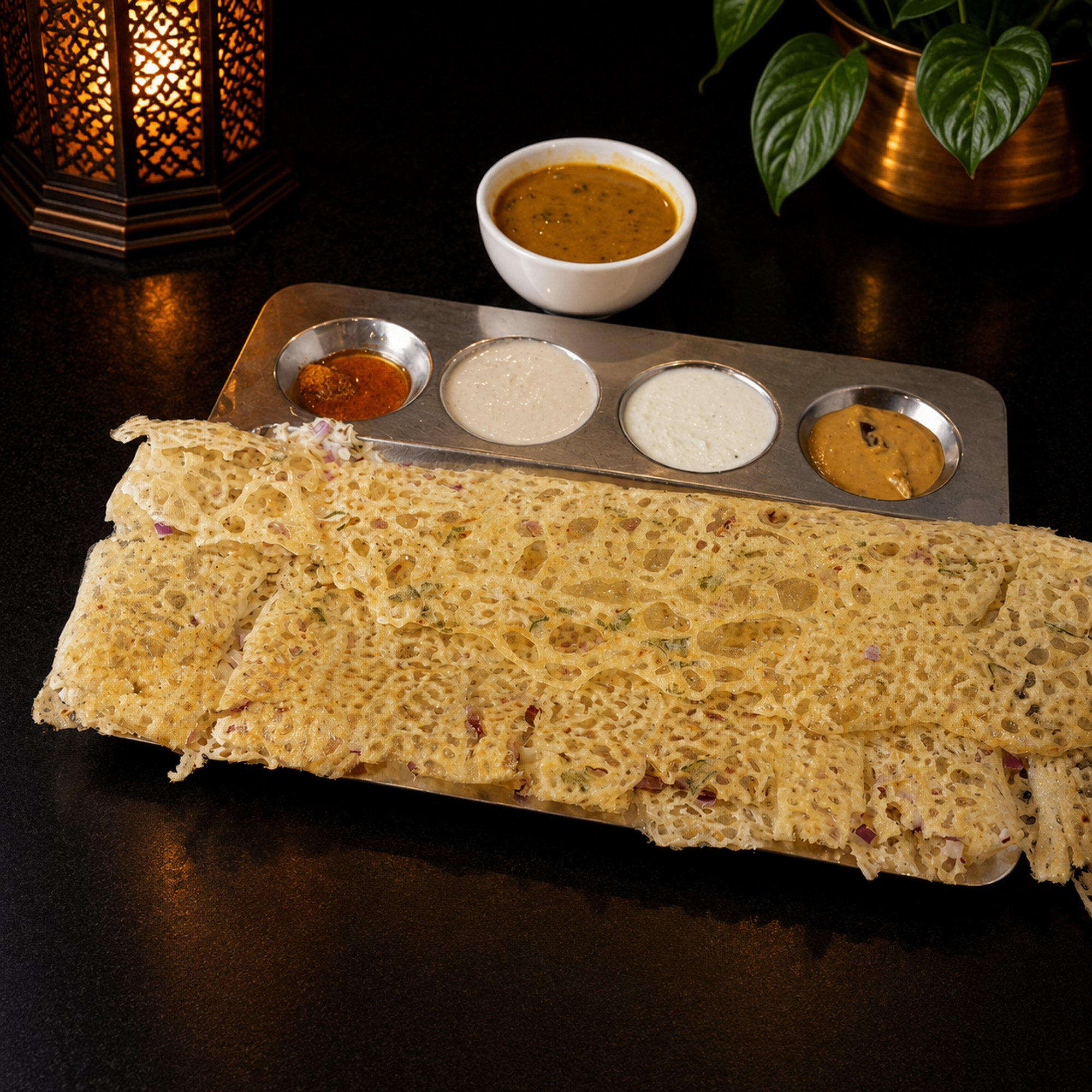 Onion Rava Dosa