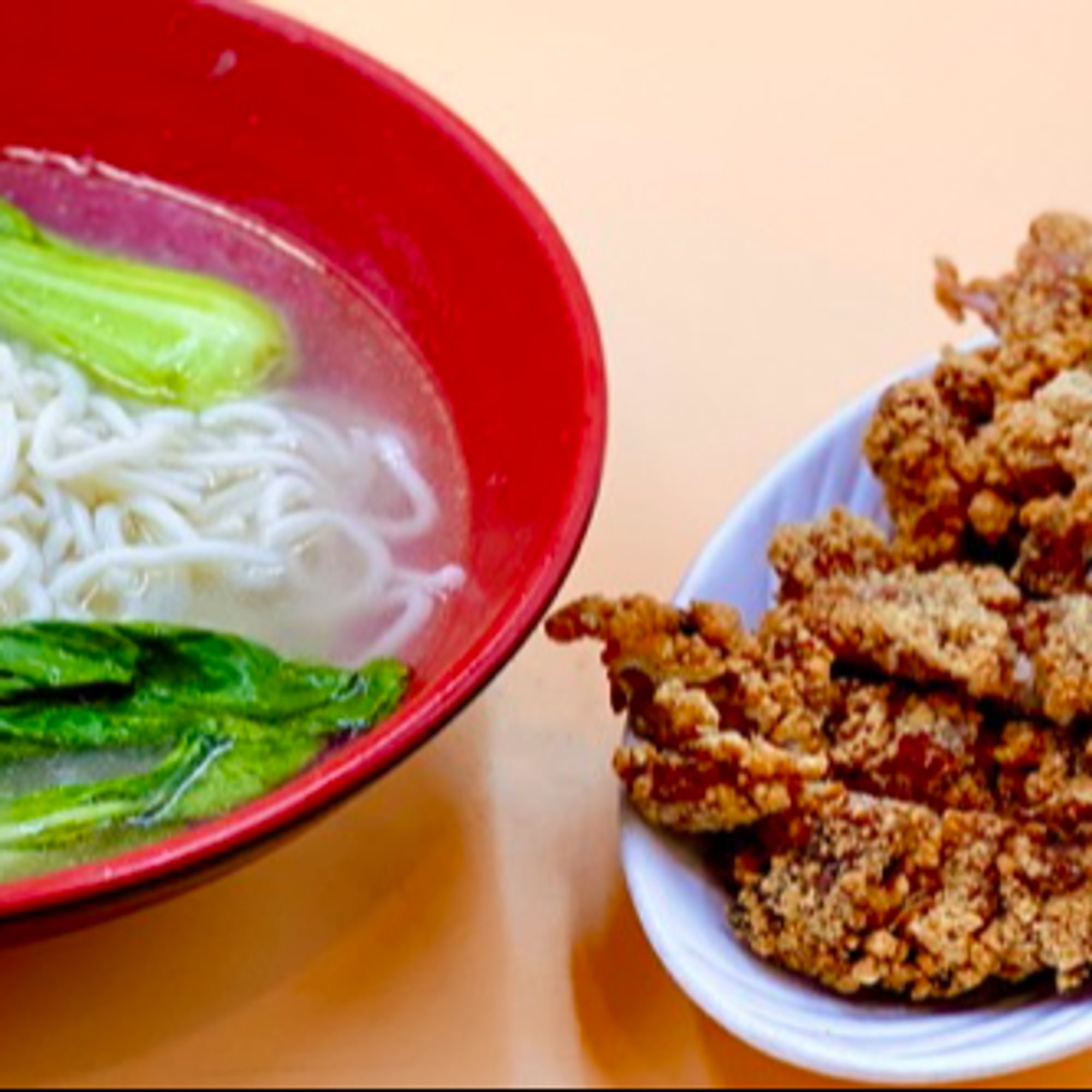 Fried Chicken Noodle Soup 酥炸雞排麵