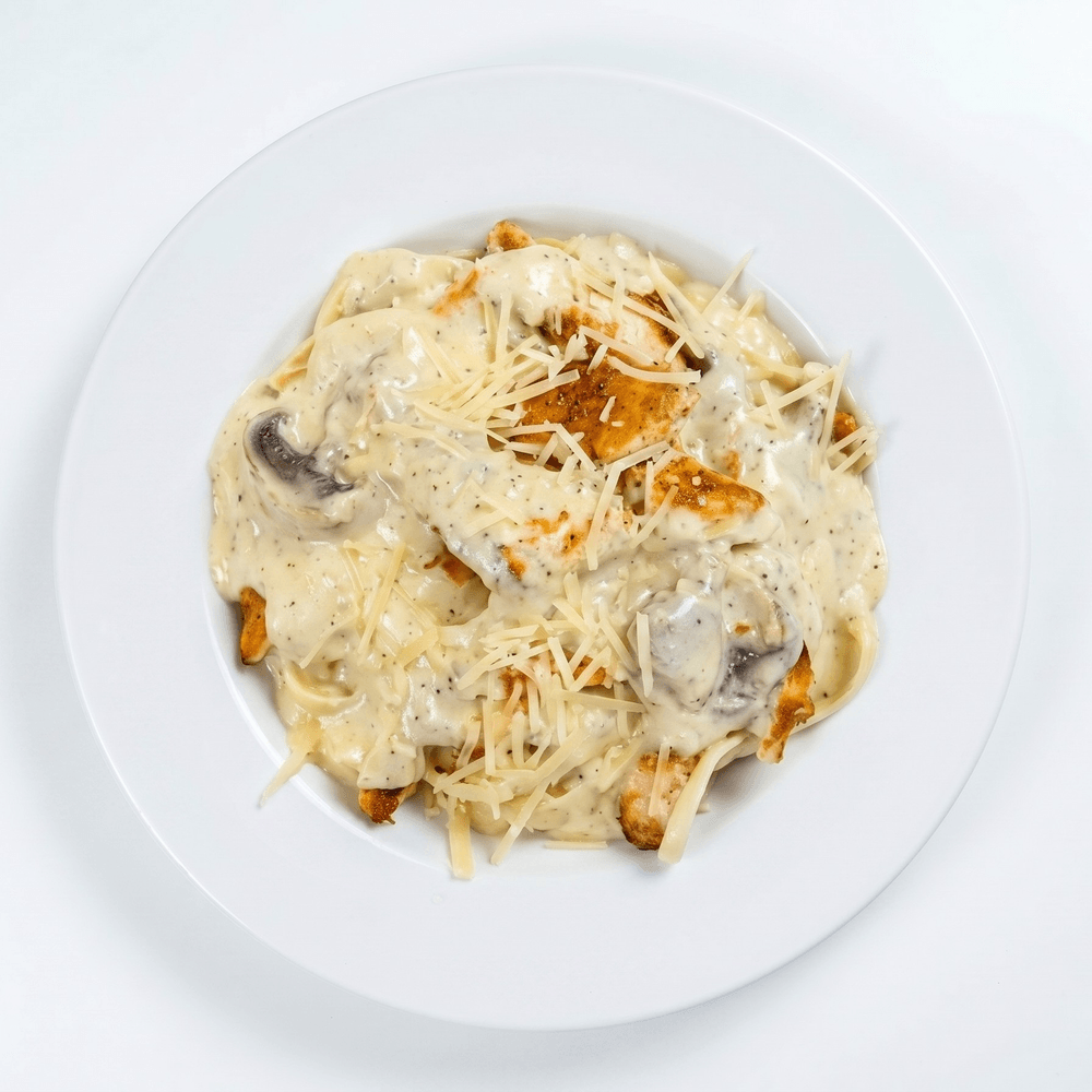 Blackened Grilled Chicken Alfredo