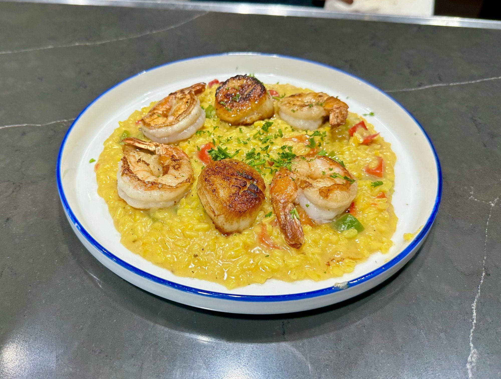 Shrimp and Scallop Risotto