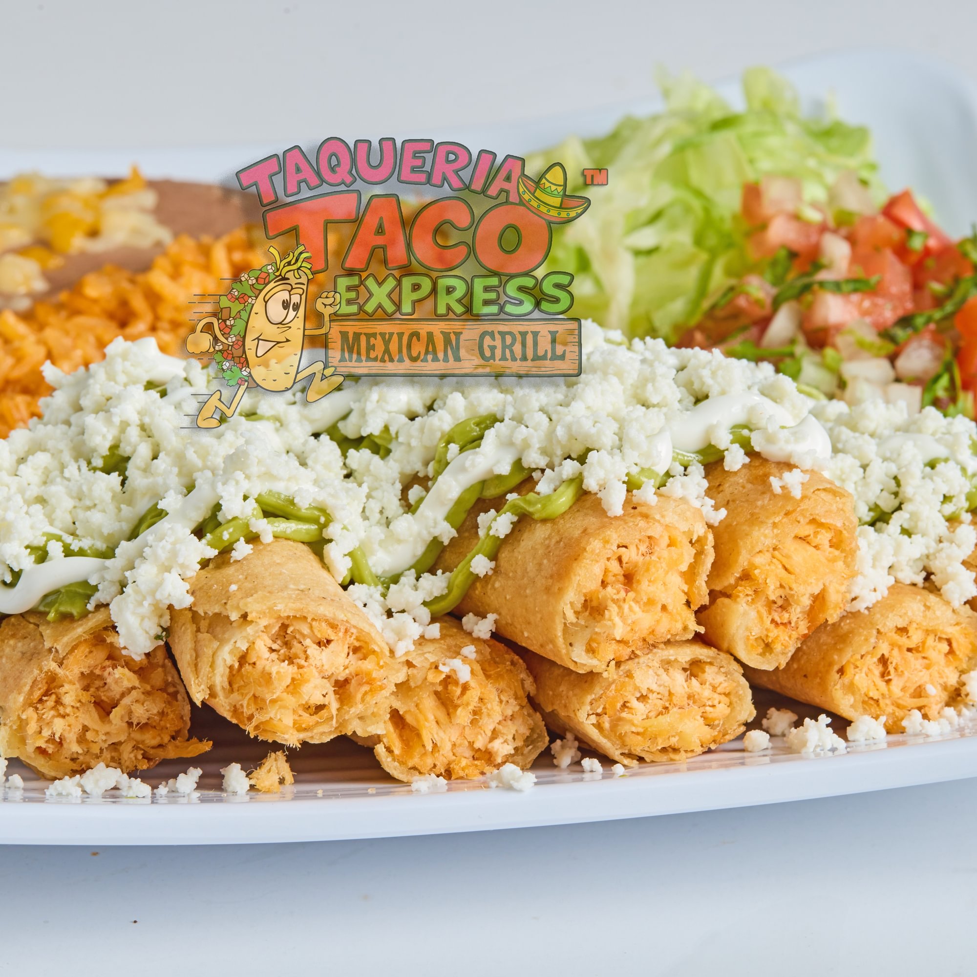 Flautas Plate