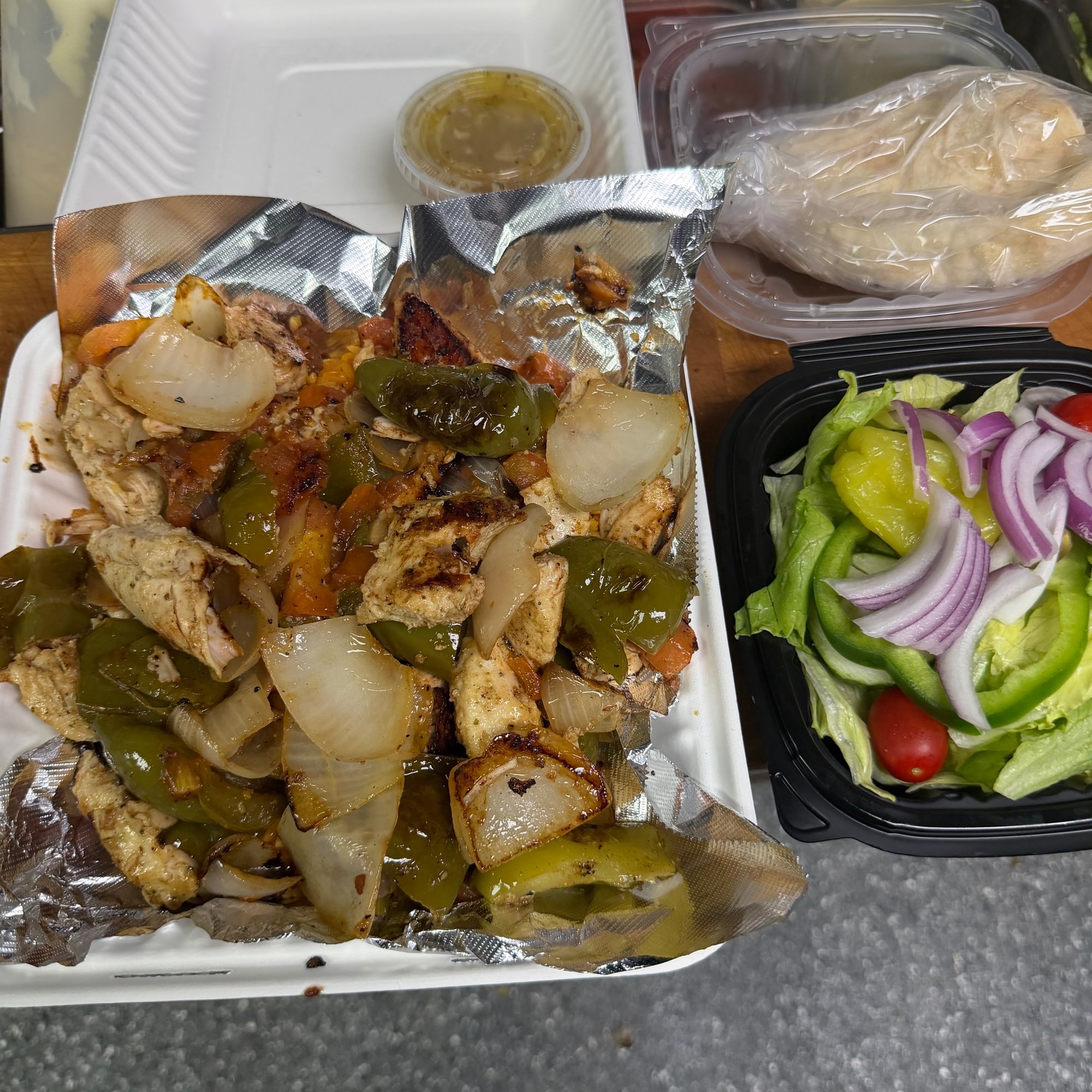 Chicken Kebab Dinner