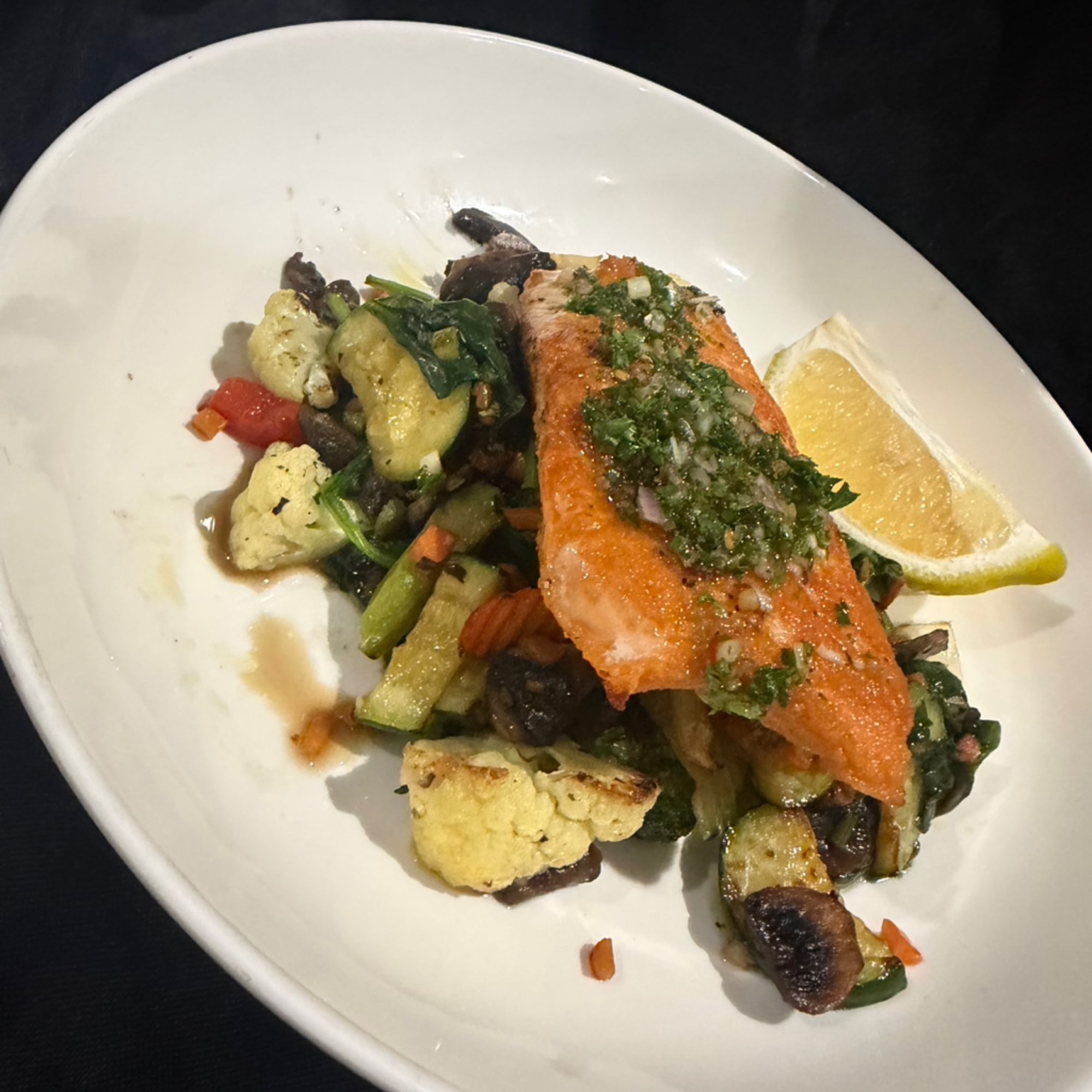 Salmon and Veggies