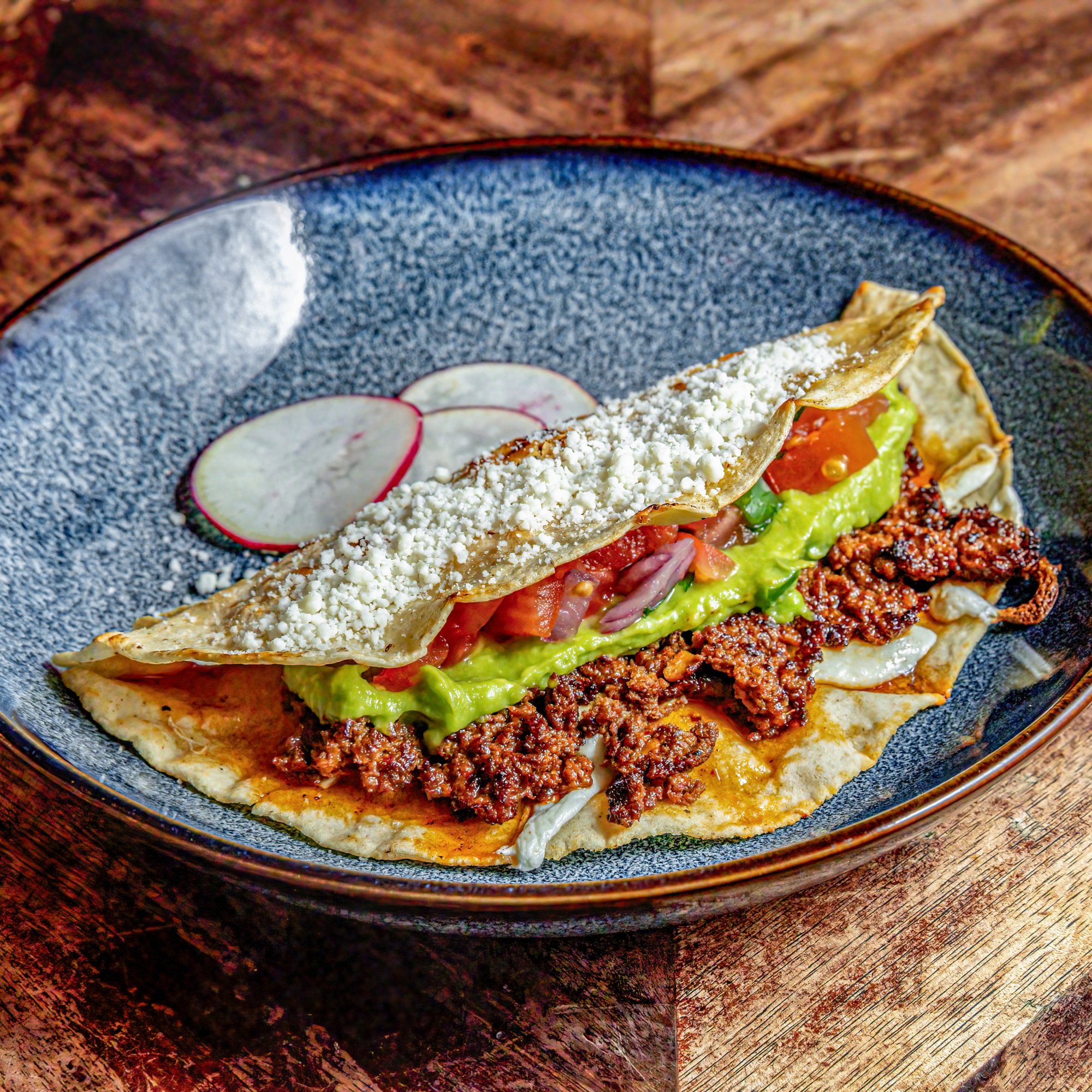 Beef Chorizo Quesadilla
