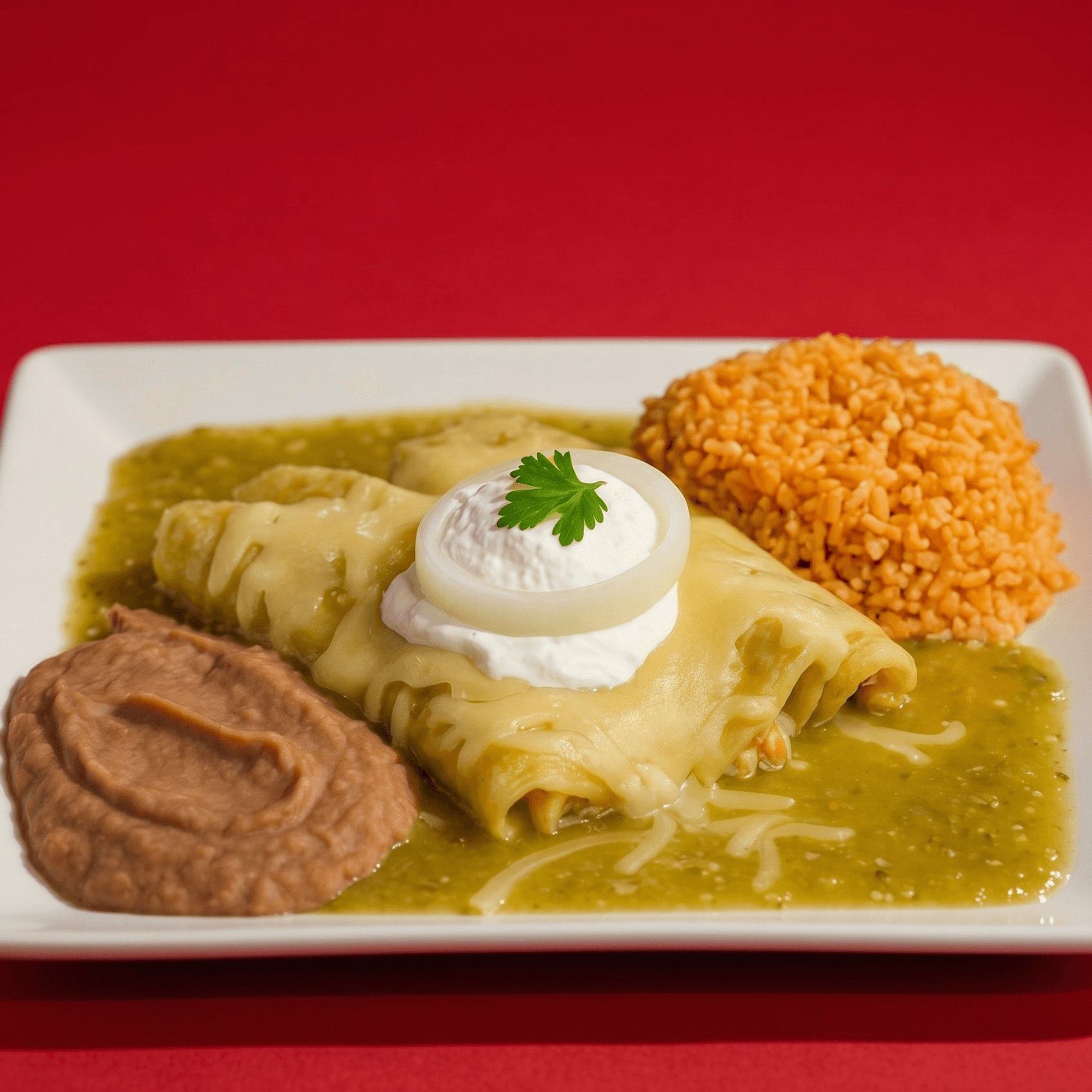 Enchiladas Verdes