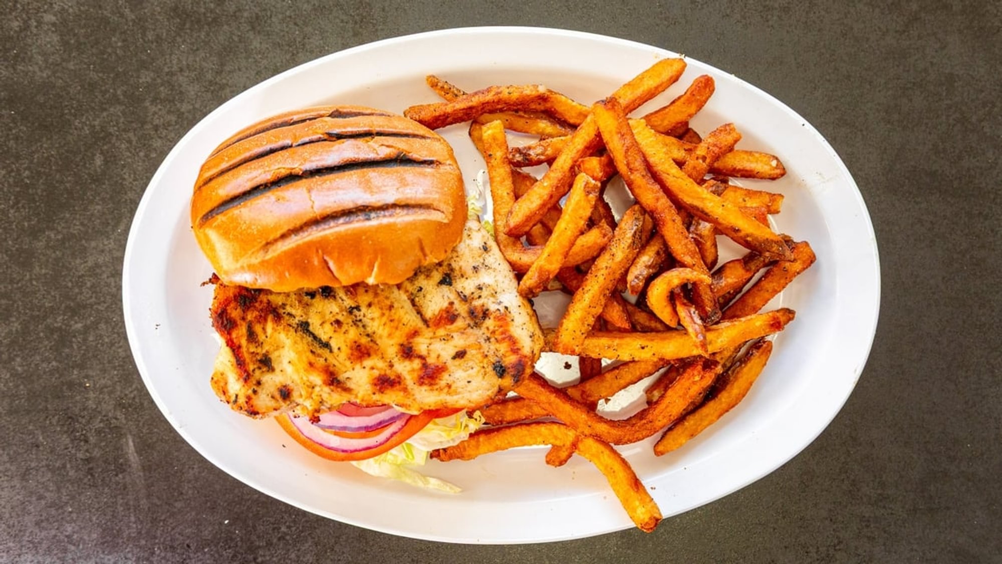 Grilled Chicken Sandwich Combo