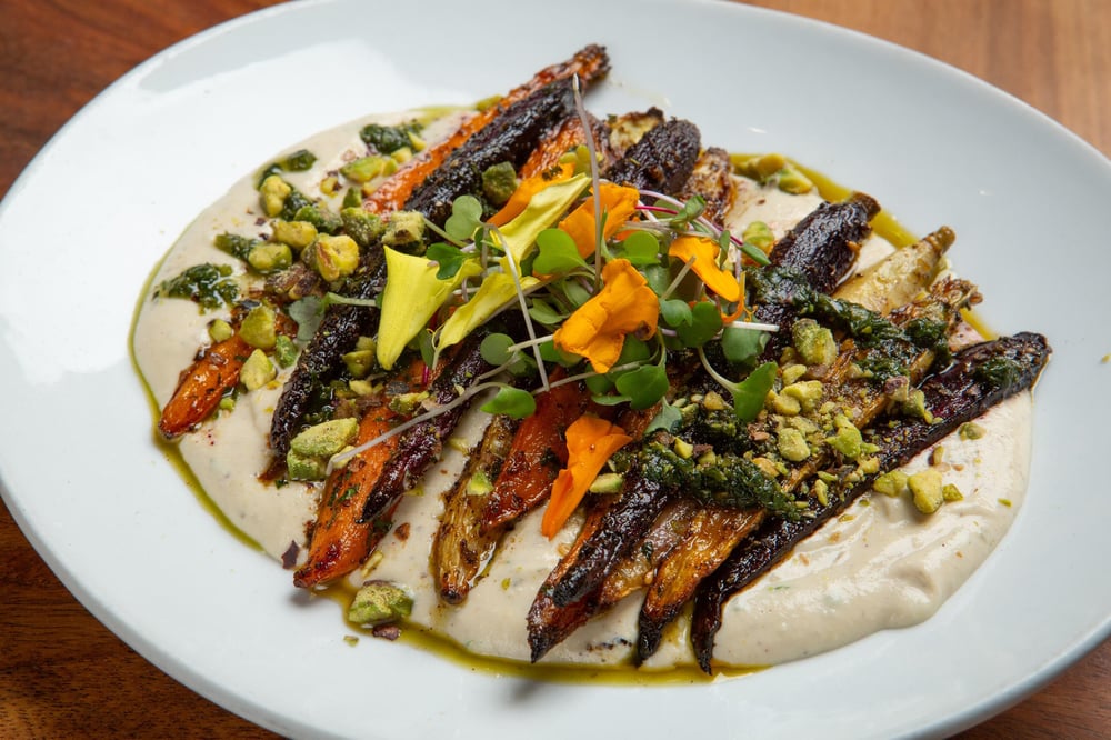 Za'atar Roasted Heirloom Carrots*^