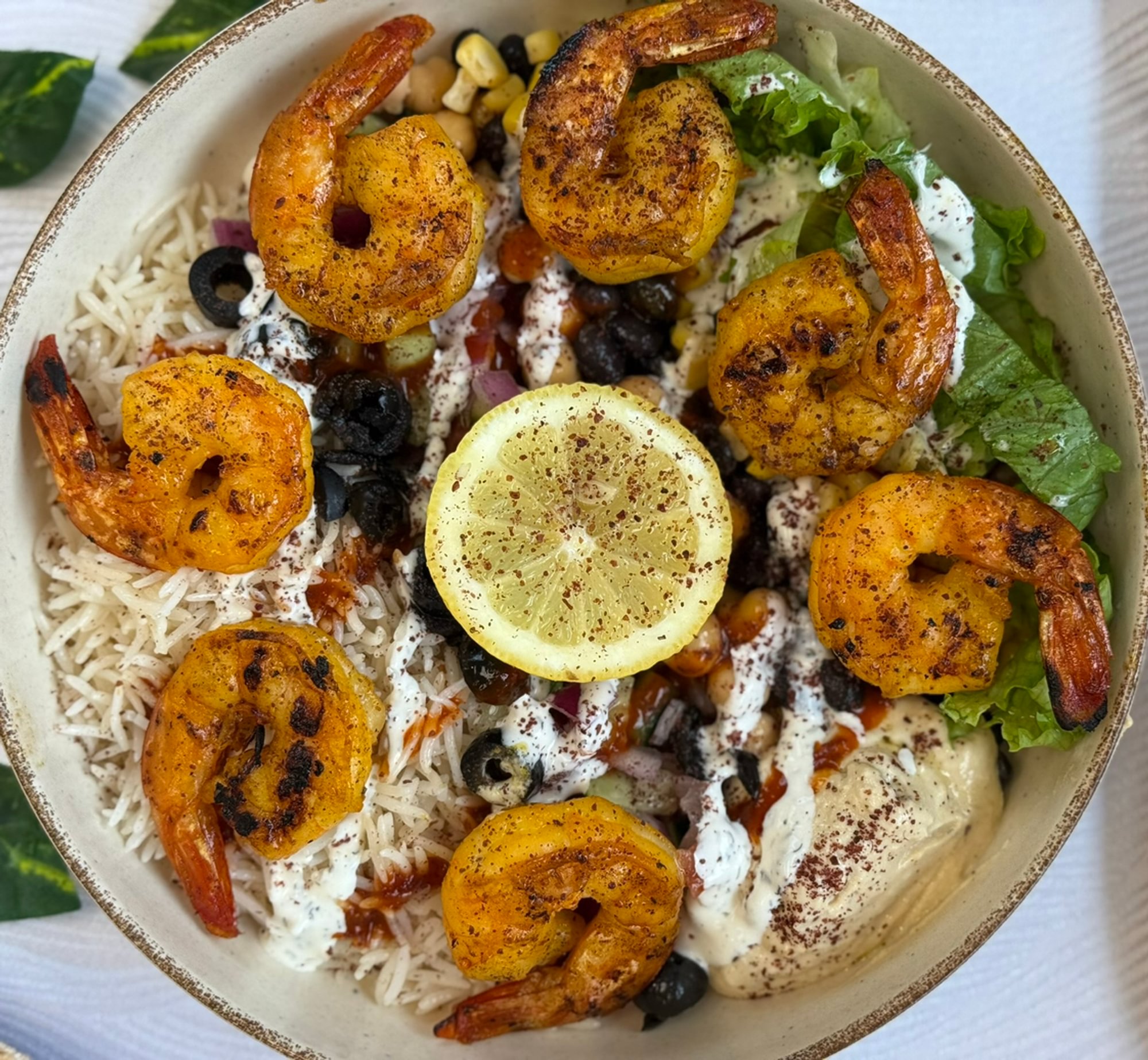 Zaffron Shrimp Salad