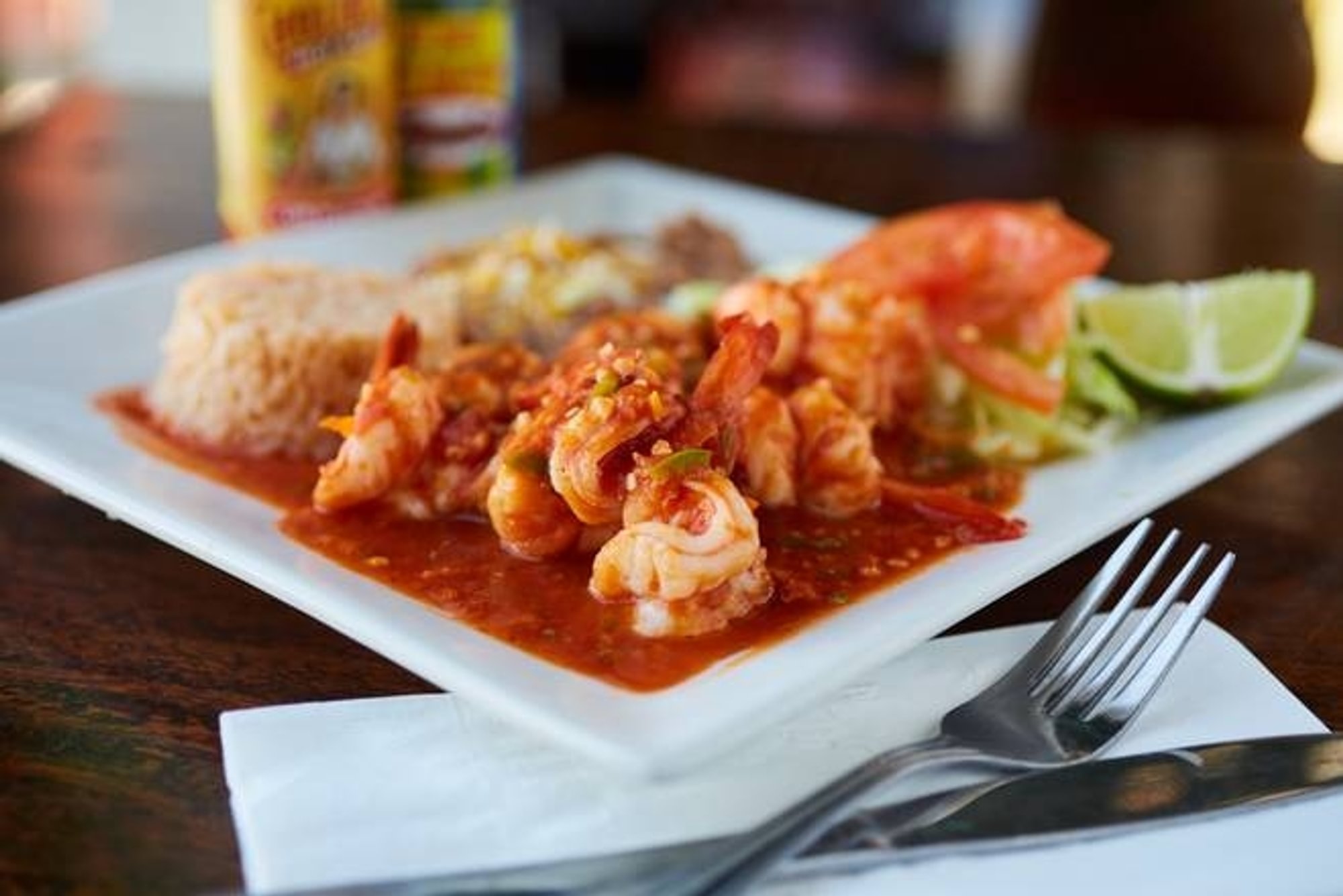 Camarones a La Diabla