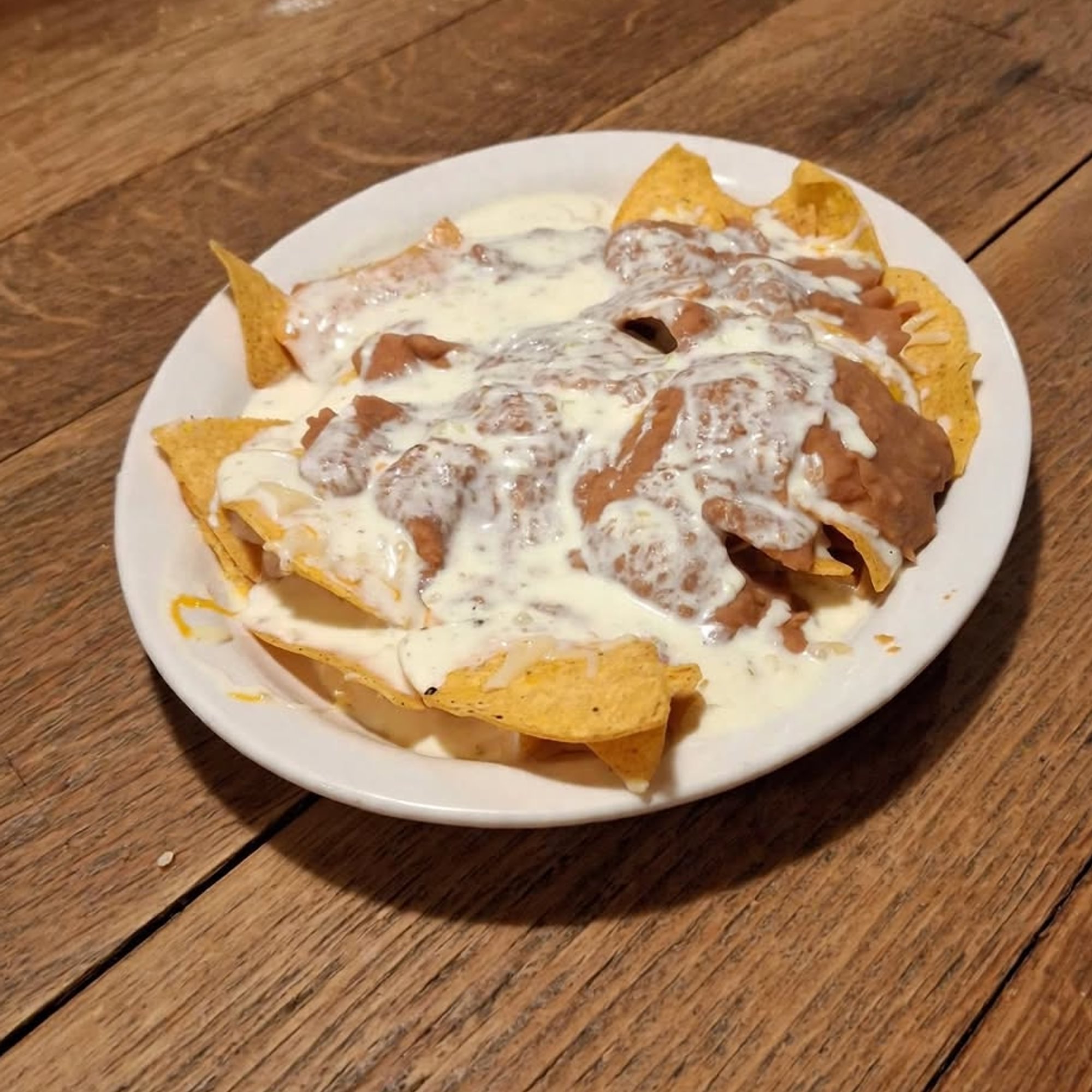 Nachos with Choice of One Topping