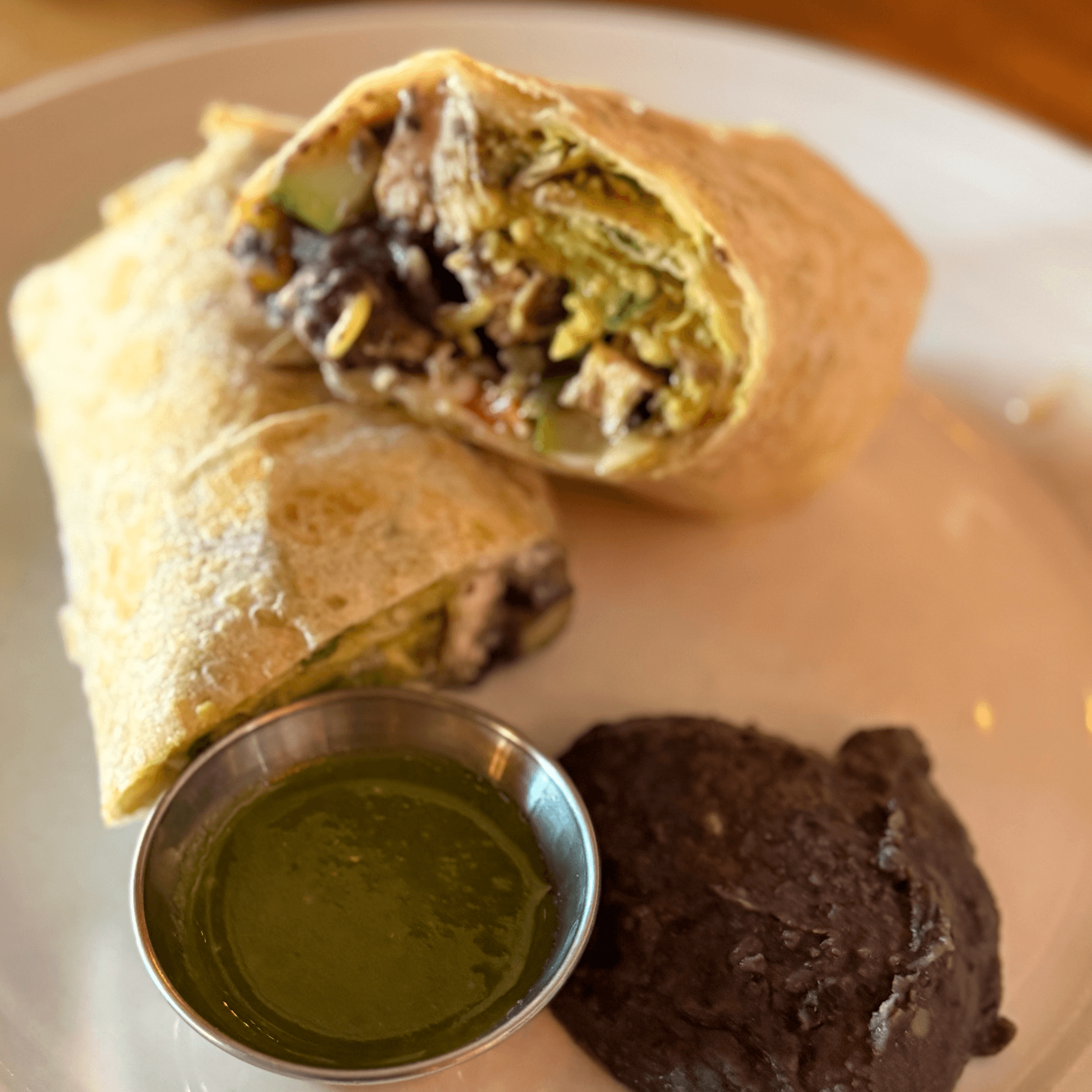 Chicken Burro Lunch