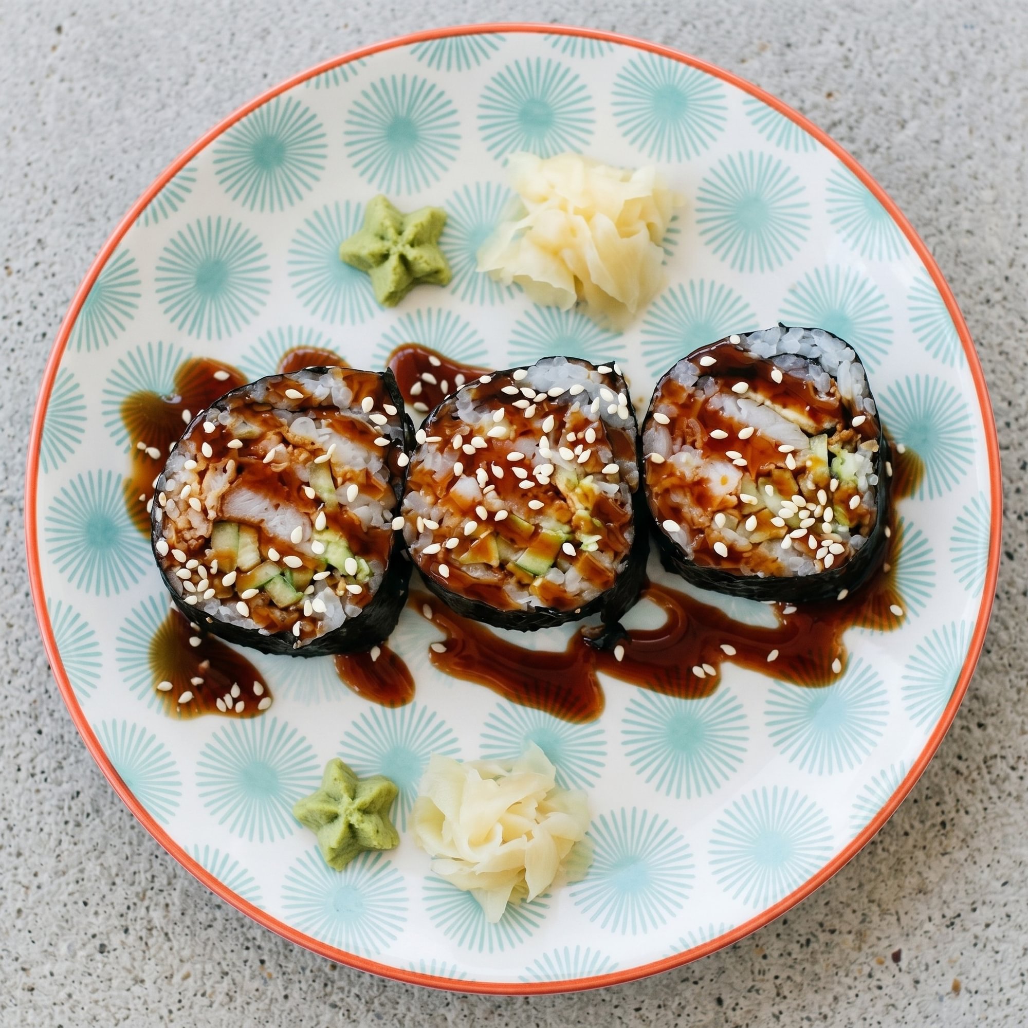 Eel Cucumber Roll