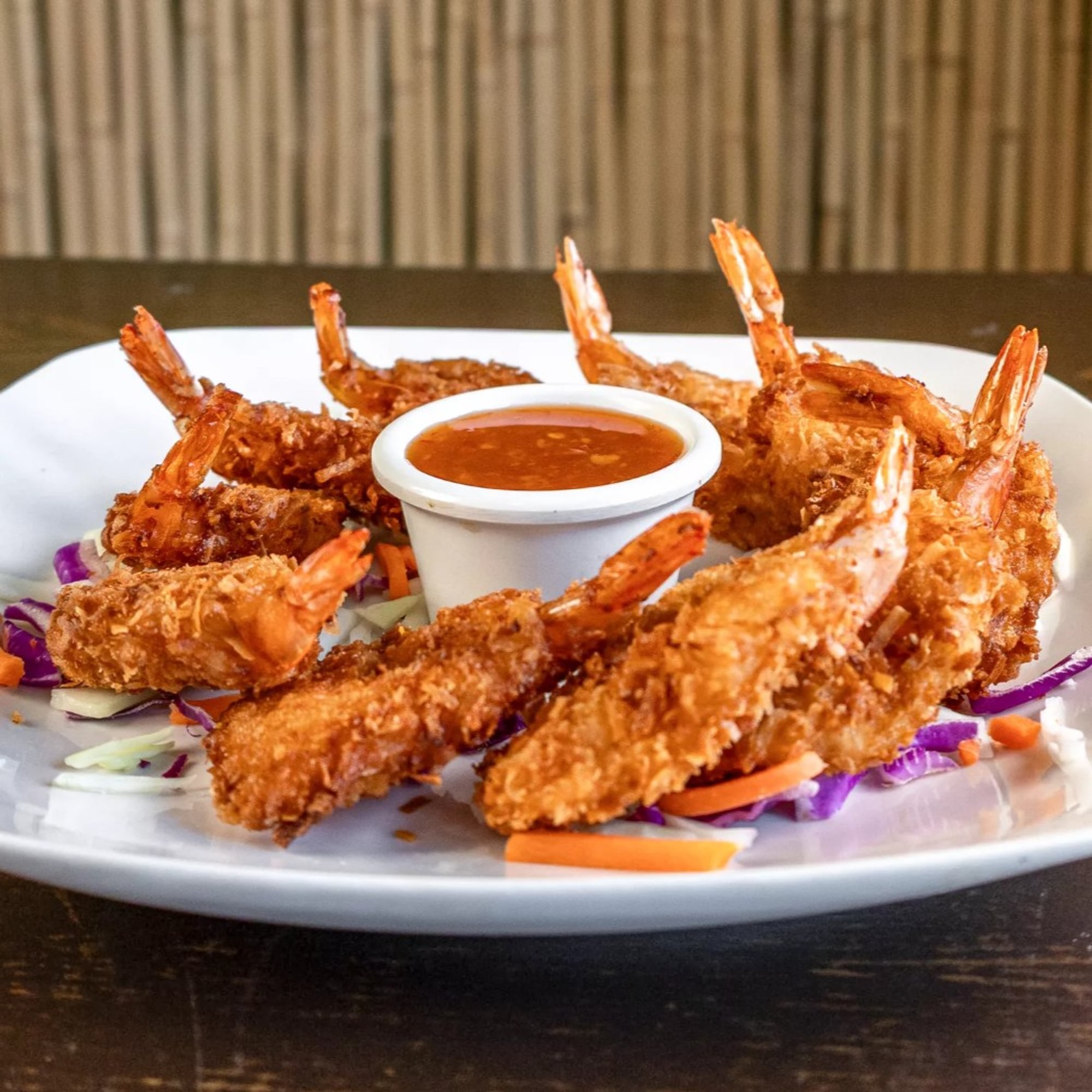 Coconut fried shrimp