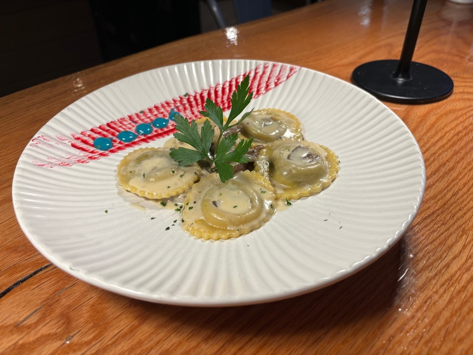 Mushroom Ravioli
