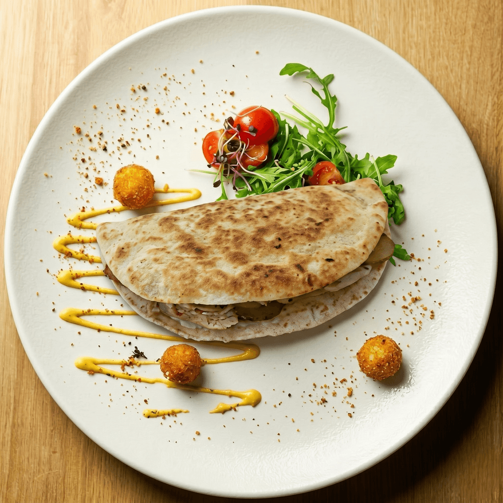 Shredded Chicken Quesadilla