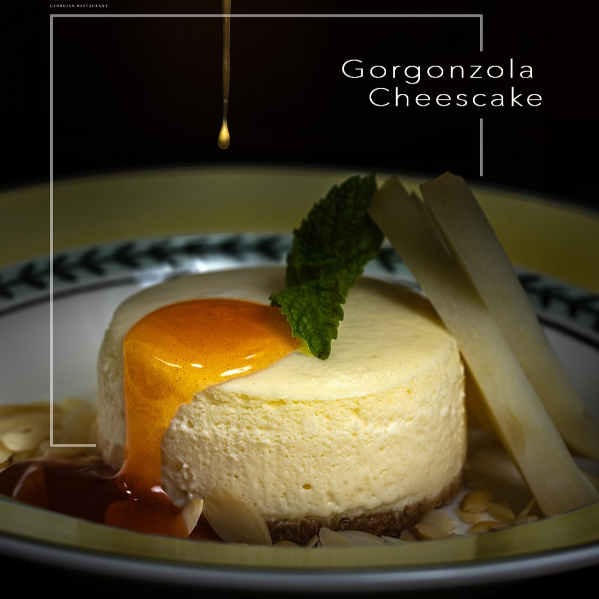 Gorgonzola Cheesecake