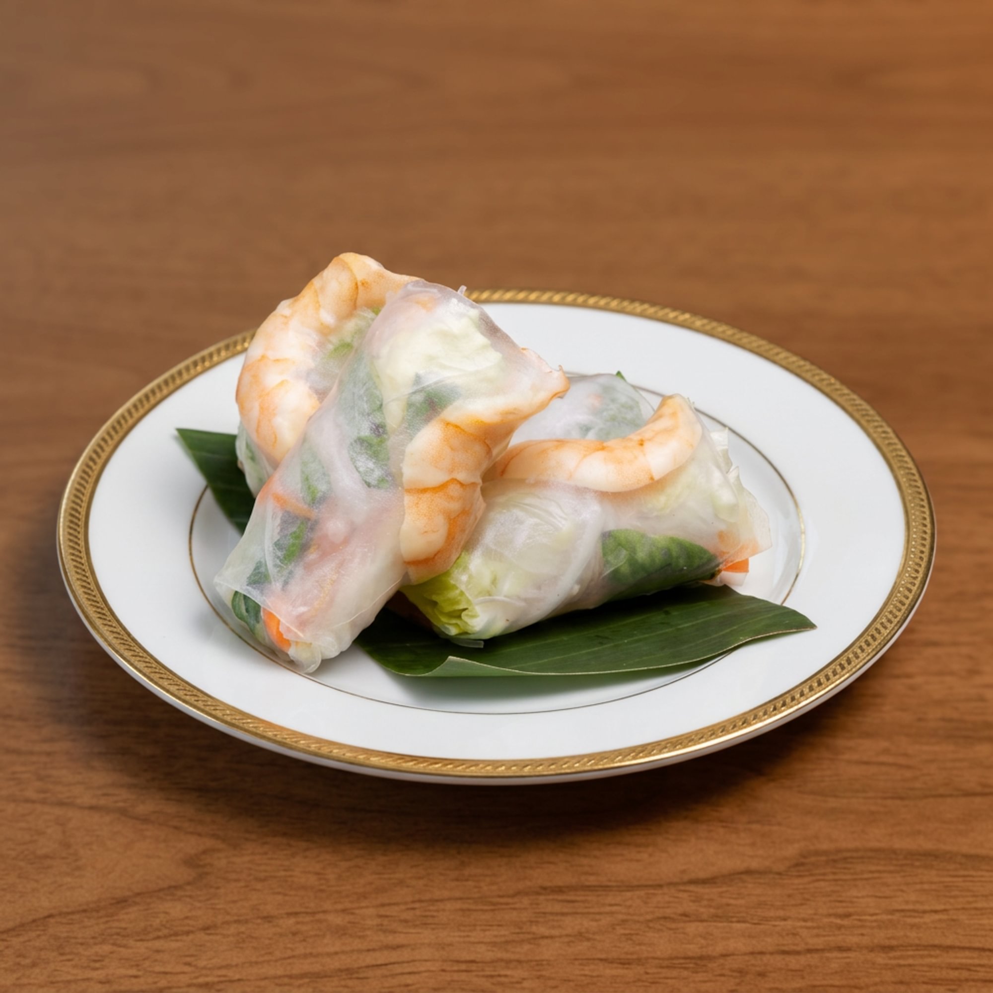 Basil Roll with Shrimp