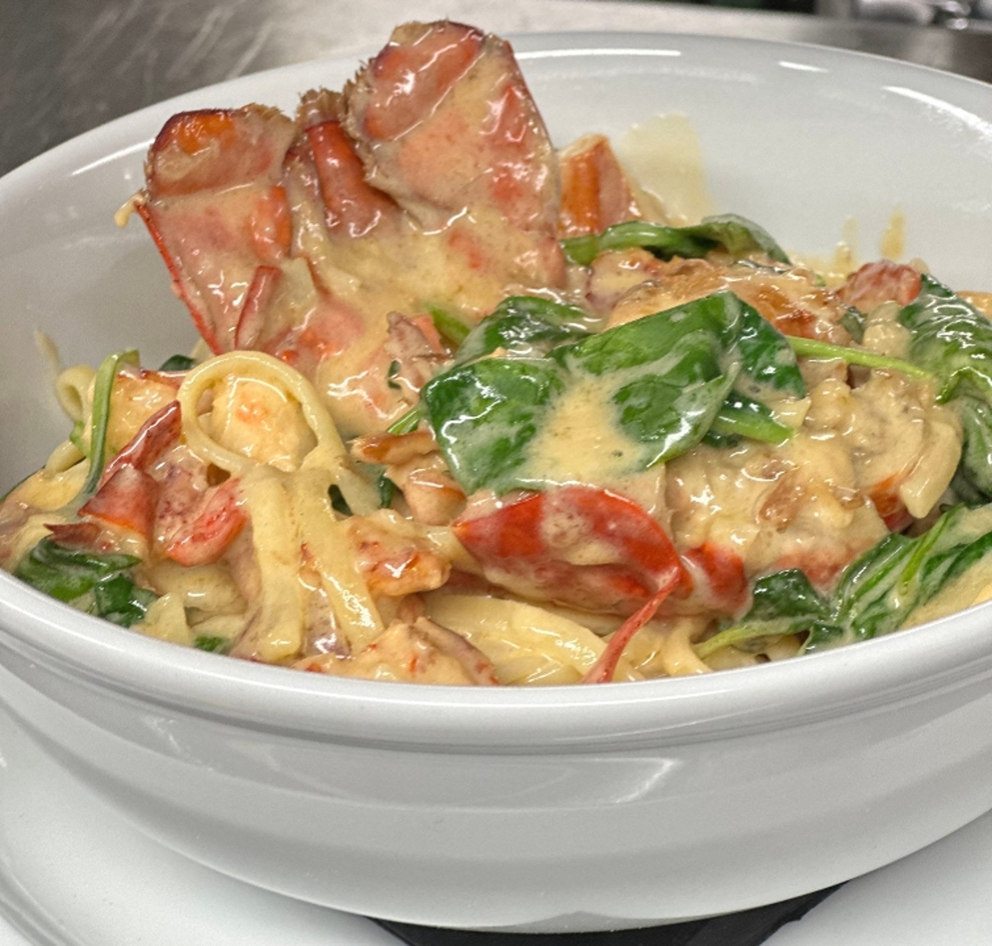 Lobster Florentine