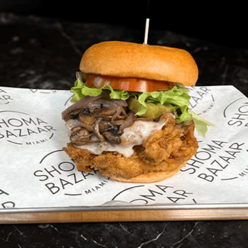 PJs Mushroom Melt Sandwich