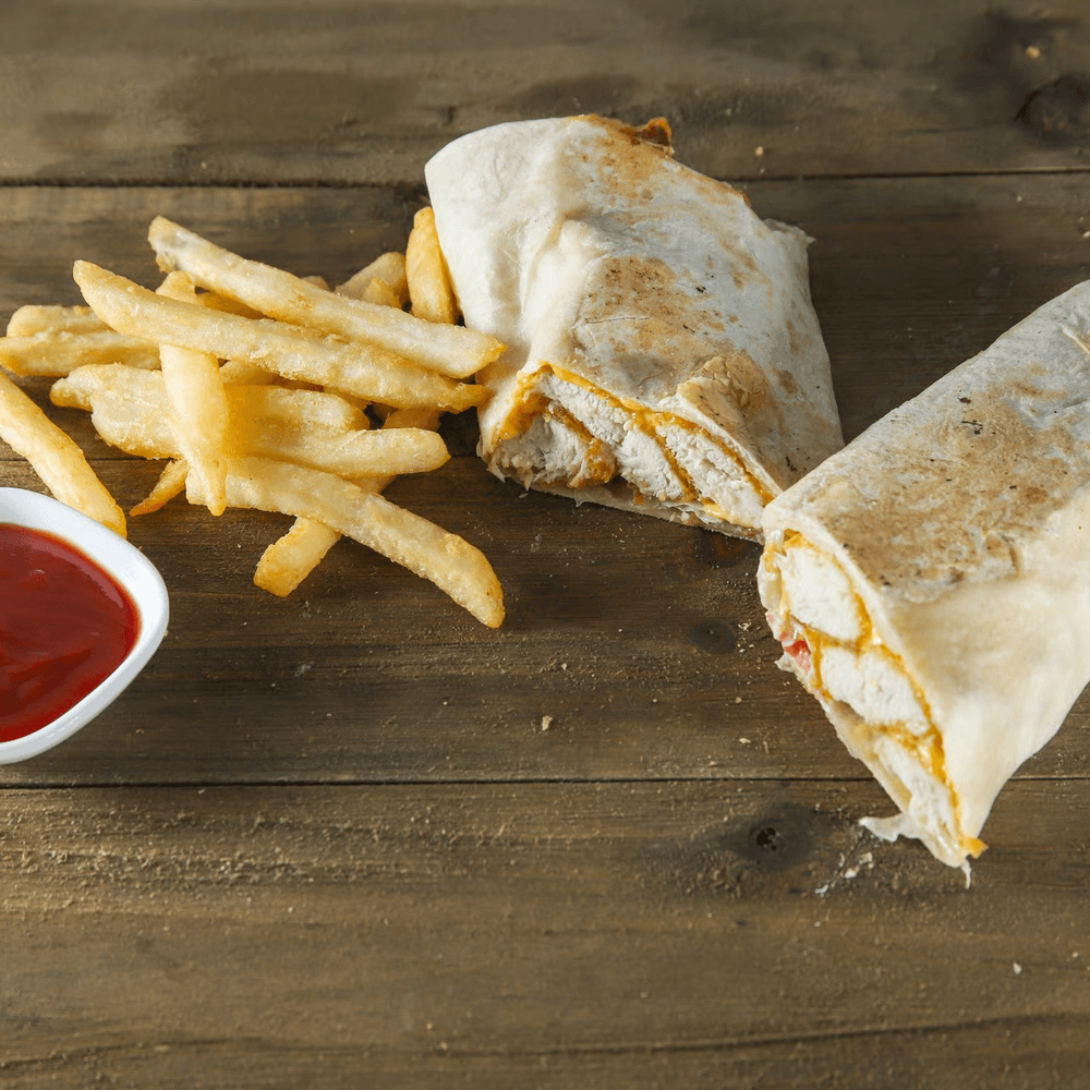 Crispy chicken wrap