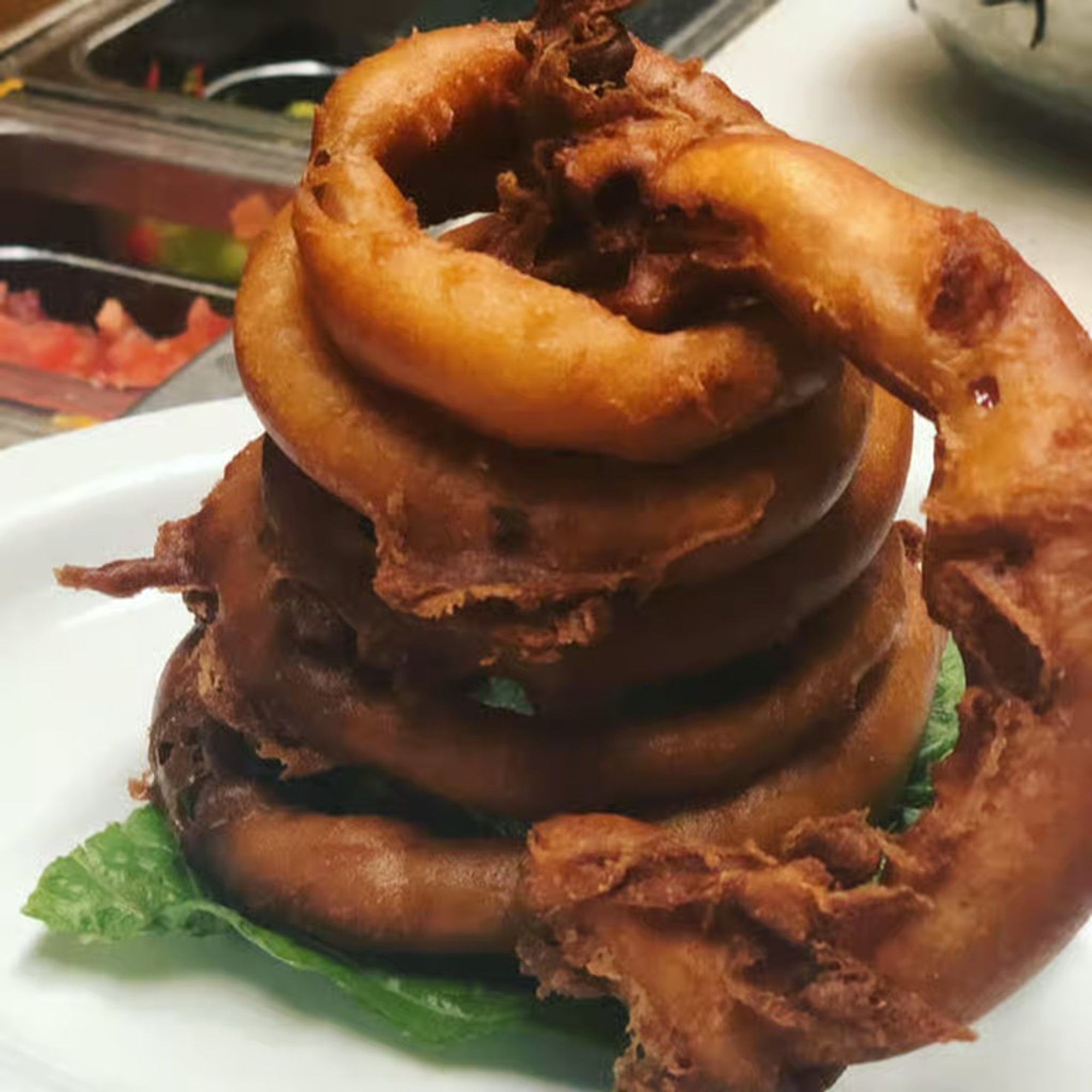 Spicy Beer Battered onion Rings