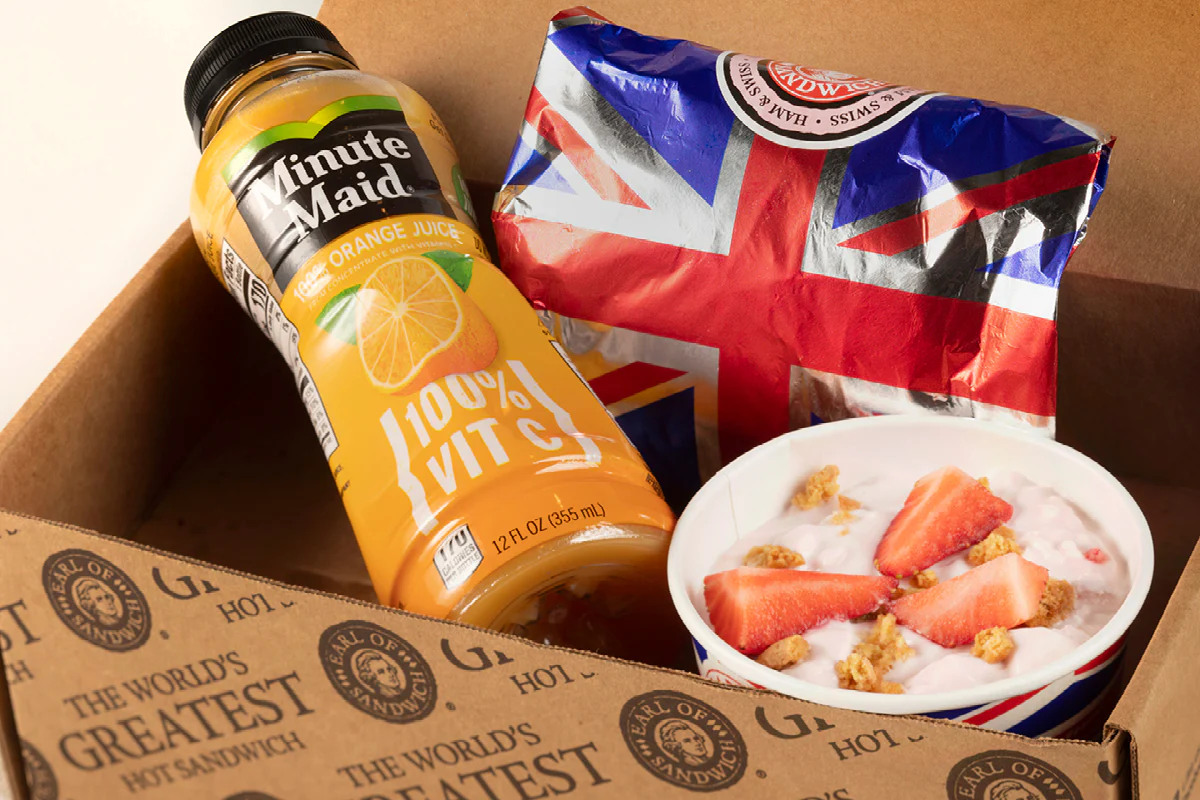 Individual Deluxe Breakfast Box