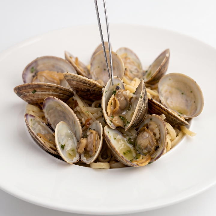 Linguine in a White Clam Sauce