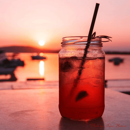 Sunset Fruit Tea