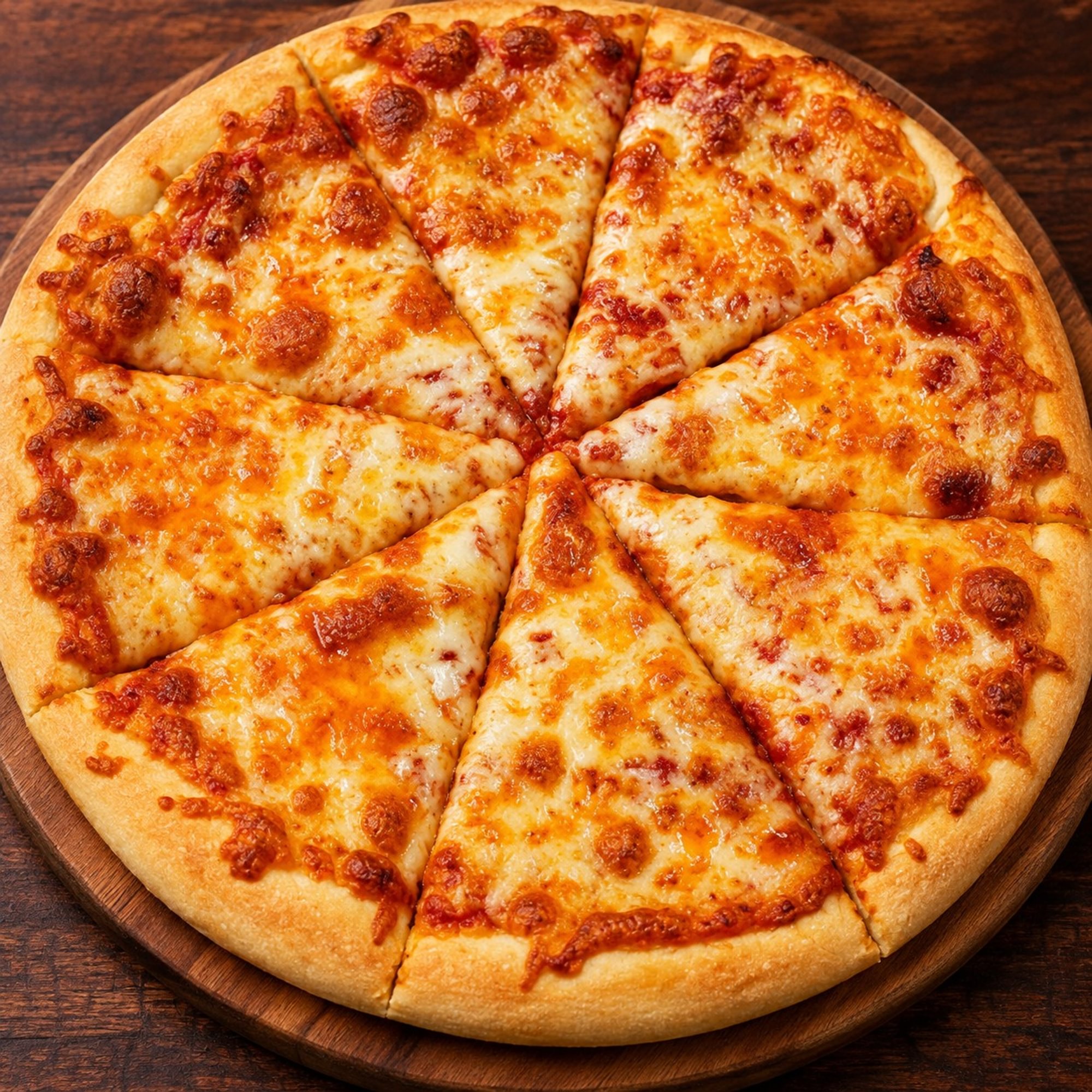 Plain Cheese pizza