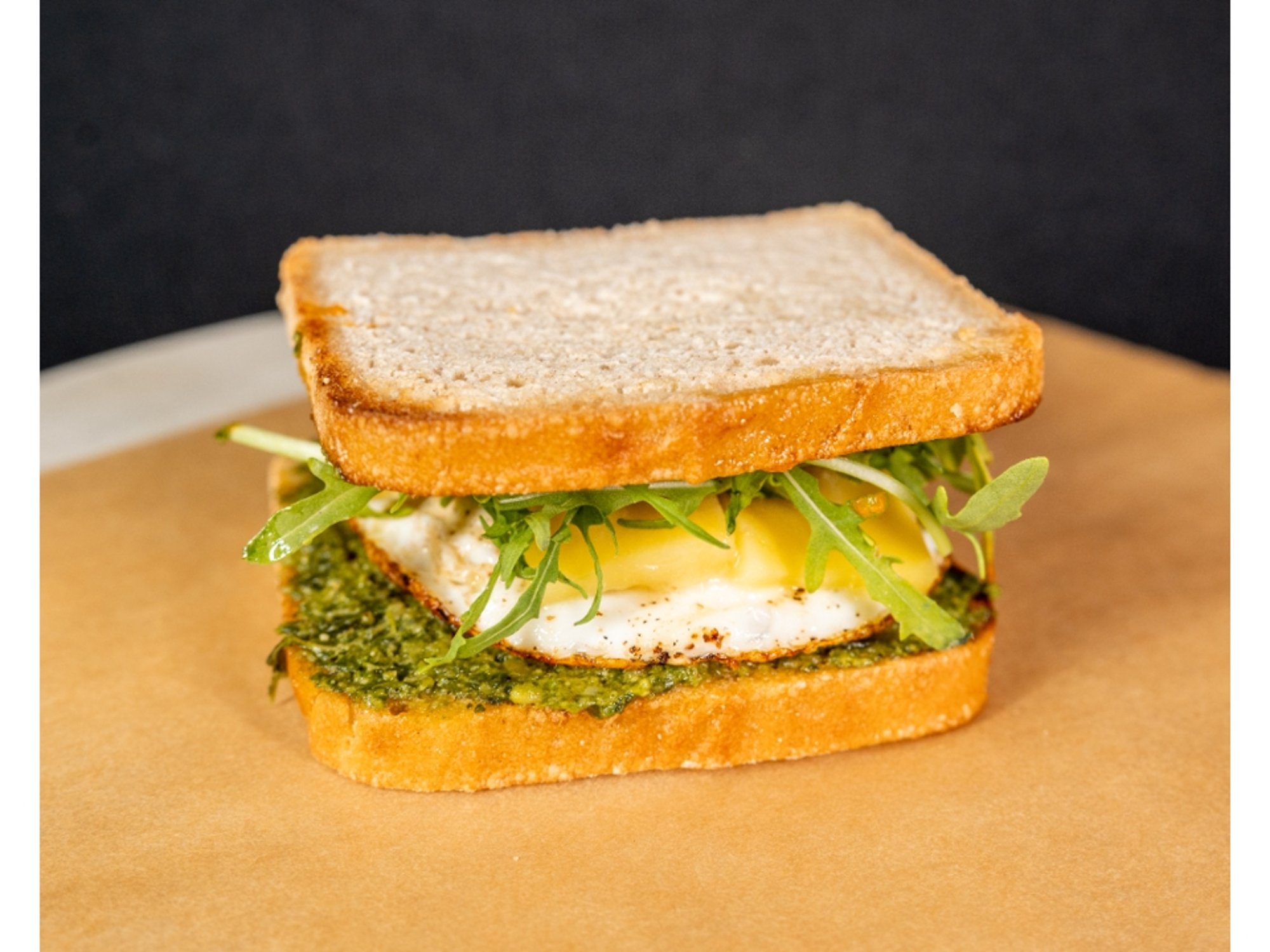 Egg Cheese Egg Sandwich