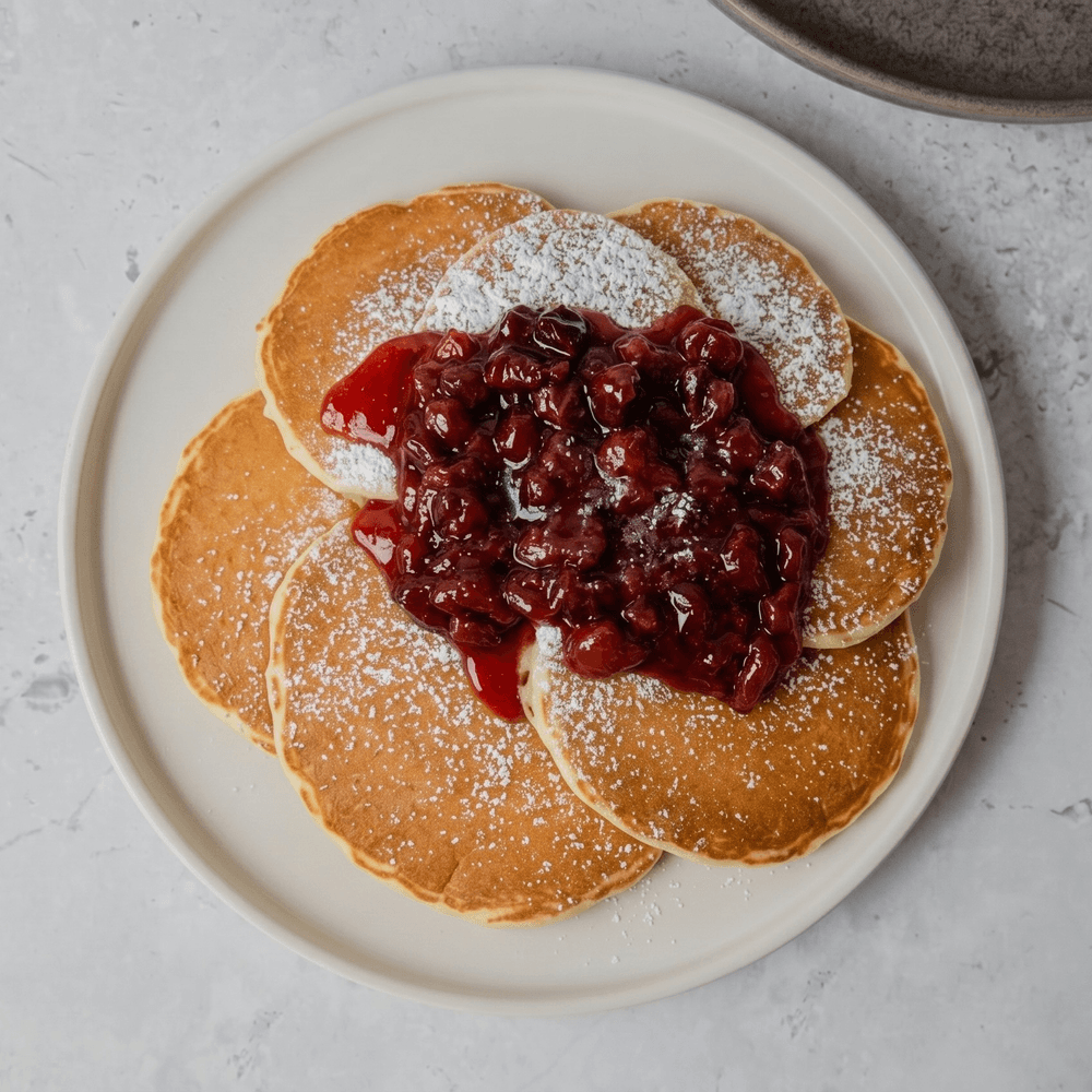 Cherry Pancakes